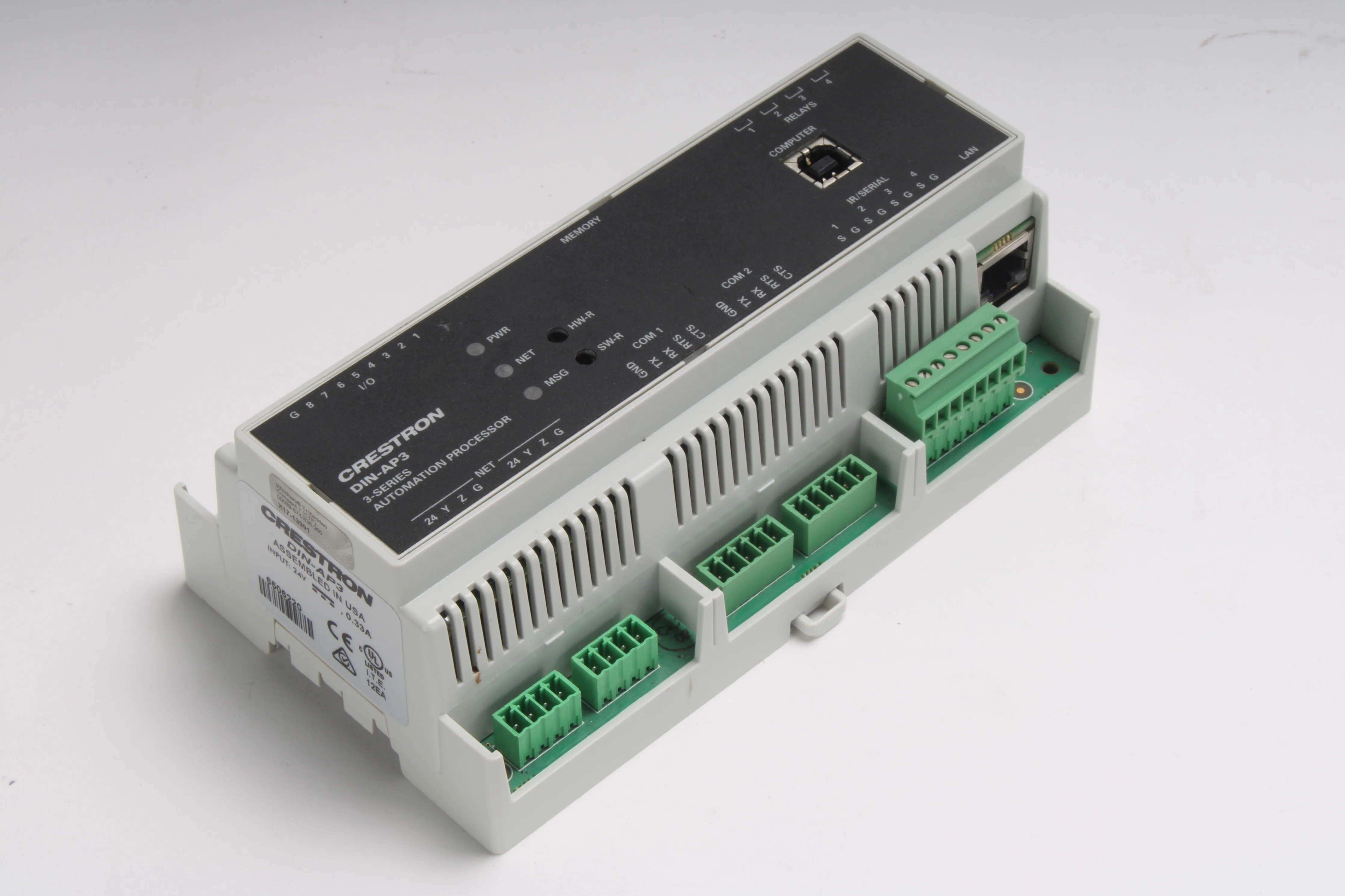 Crestron DIN-AP3 3-Series Automation Processor 6506220 - Image 2