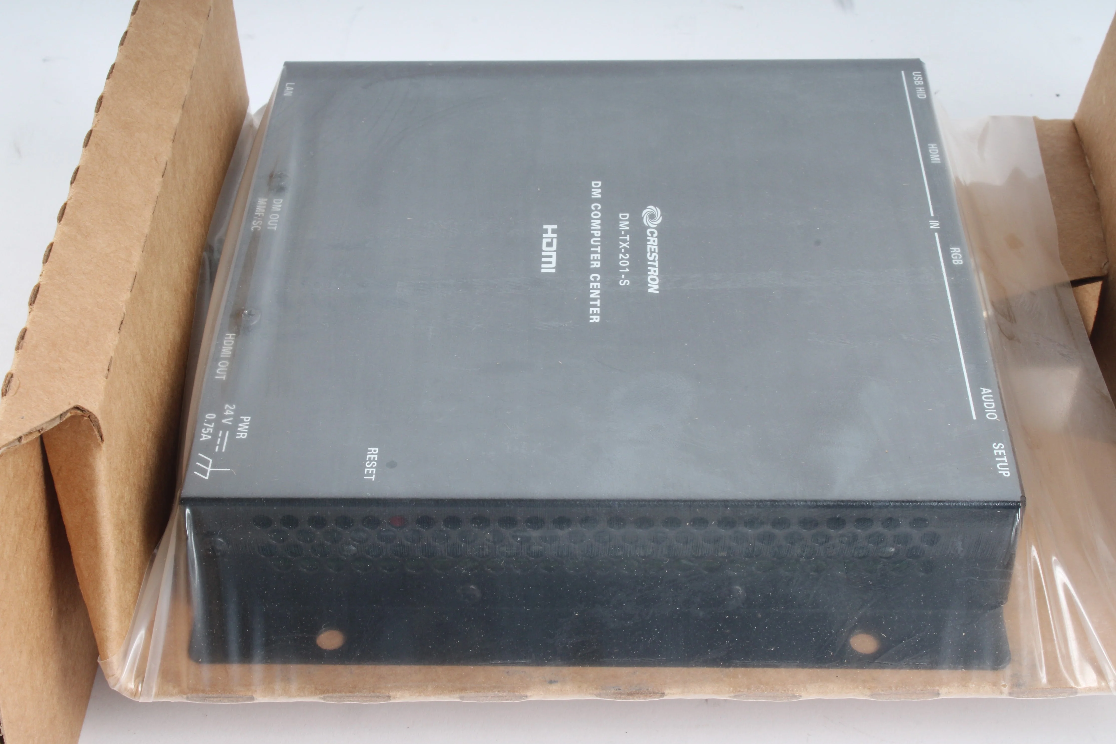 Crestron DM-TX-201-S DigitalMedia 8G Fiber Transmitter 201 - New Open Box - Image 7