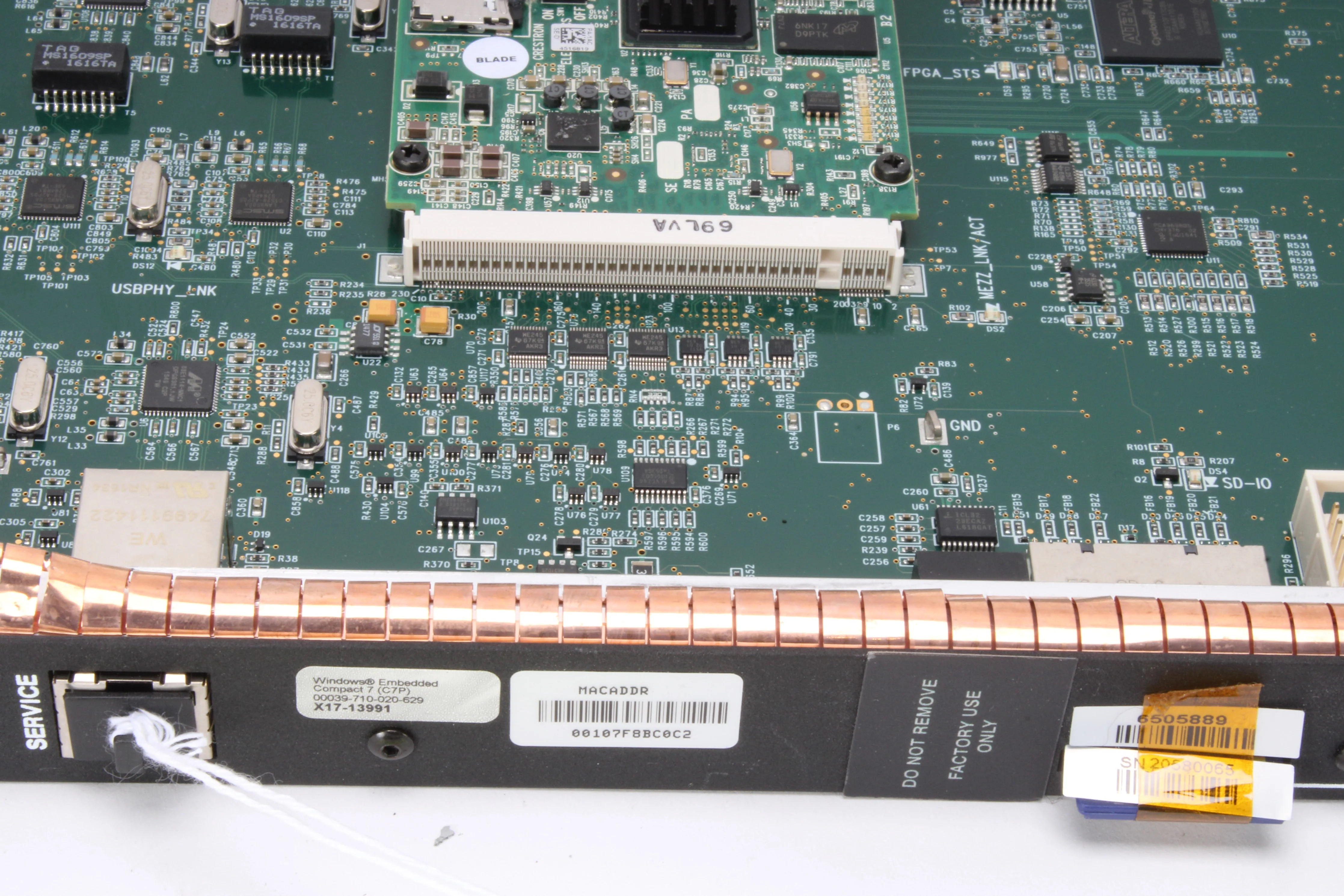 Crestron DMB-CPU-128 CPU Blade 6505889 - Fair Condition - Image 2