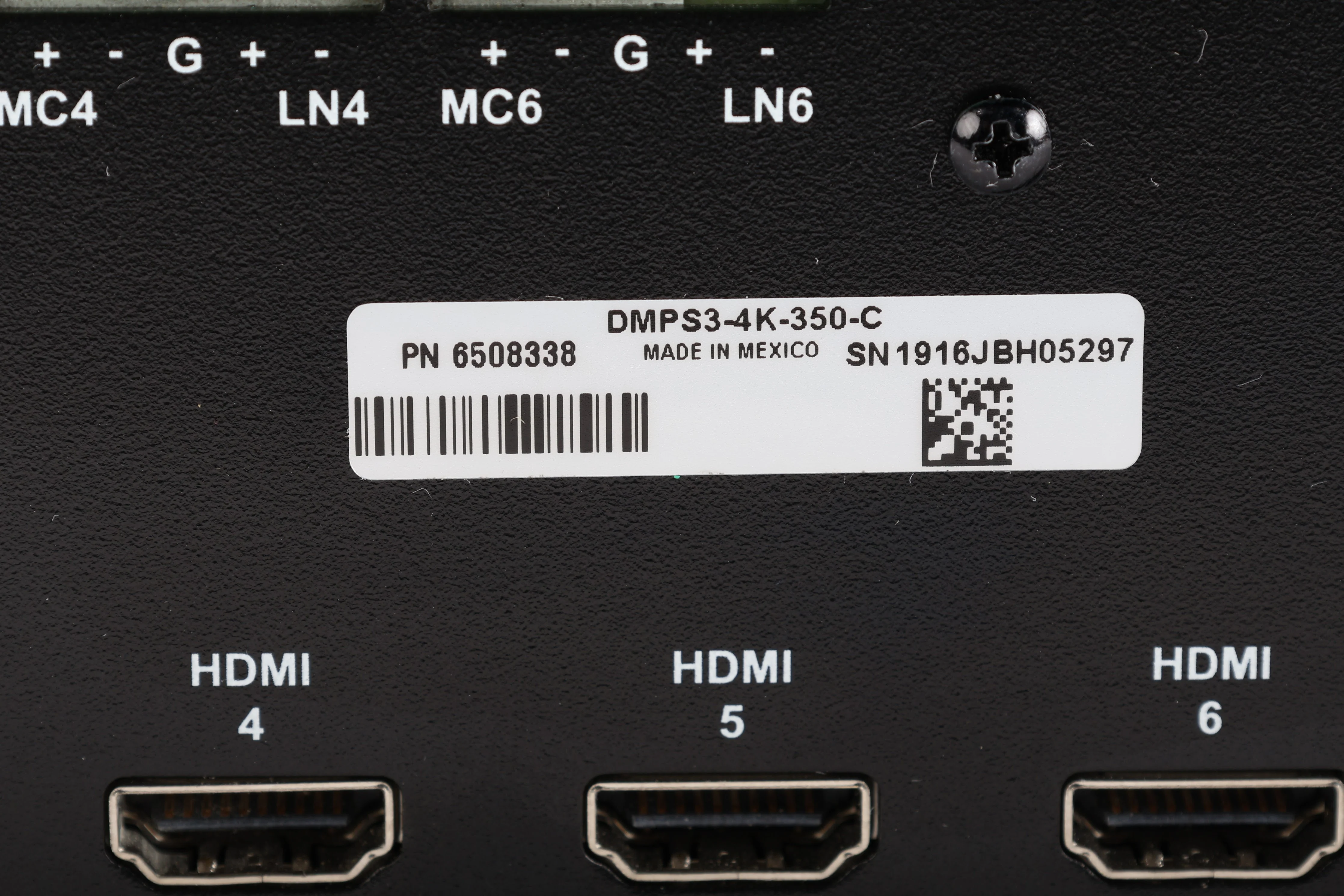 Crestron DMPS3-4K-350-C 3-Series 4K DigitalMedia Presentation System 350 - Fair - Image 4