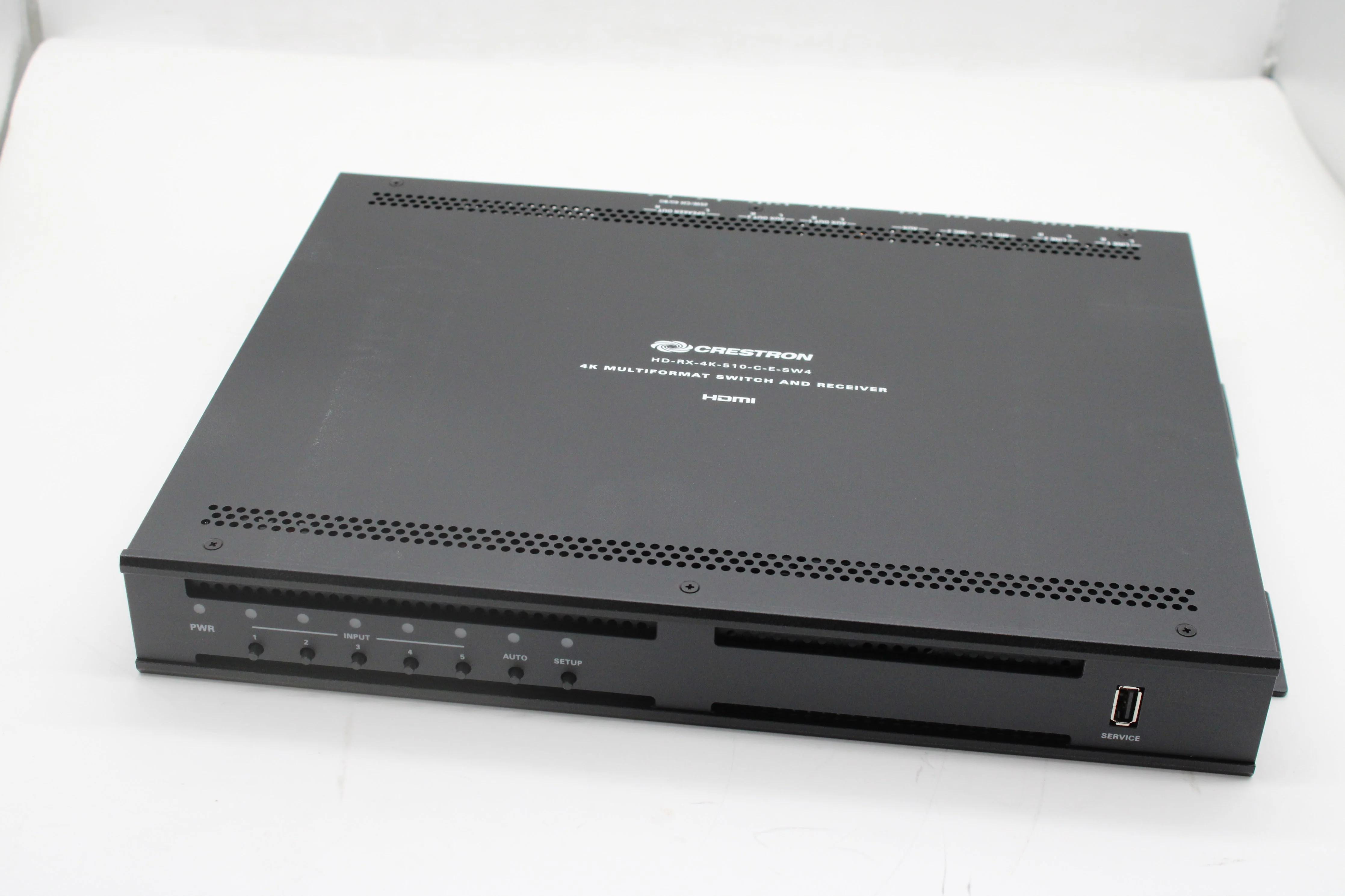 Crestron HD-RX-4K-510-C-E-SW4 DMPS Lite 4K Multiformat 5x1 AV Switch - New Open - Image 3