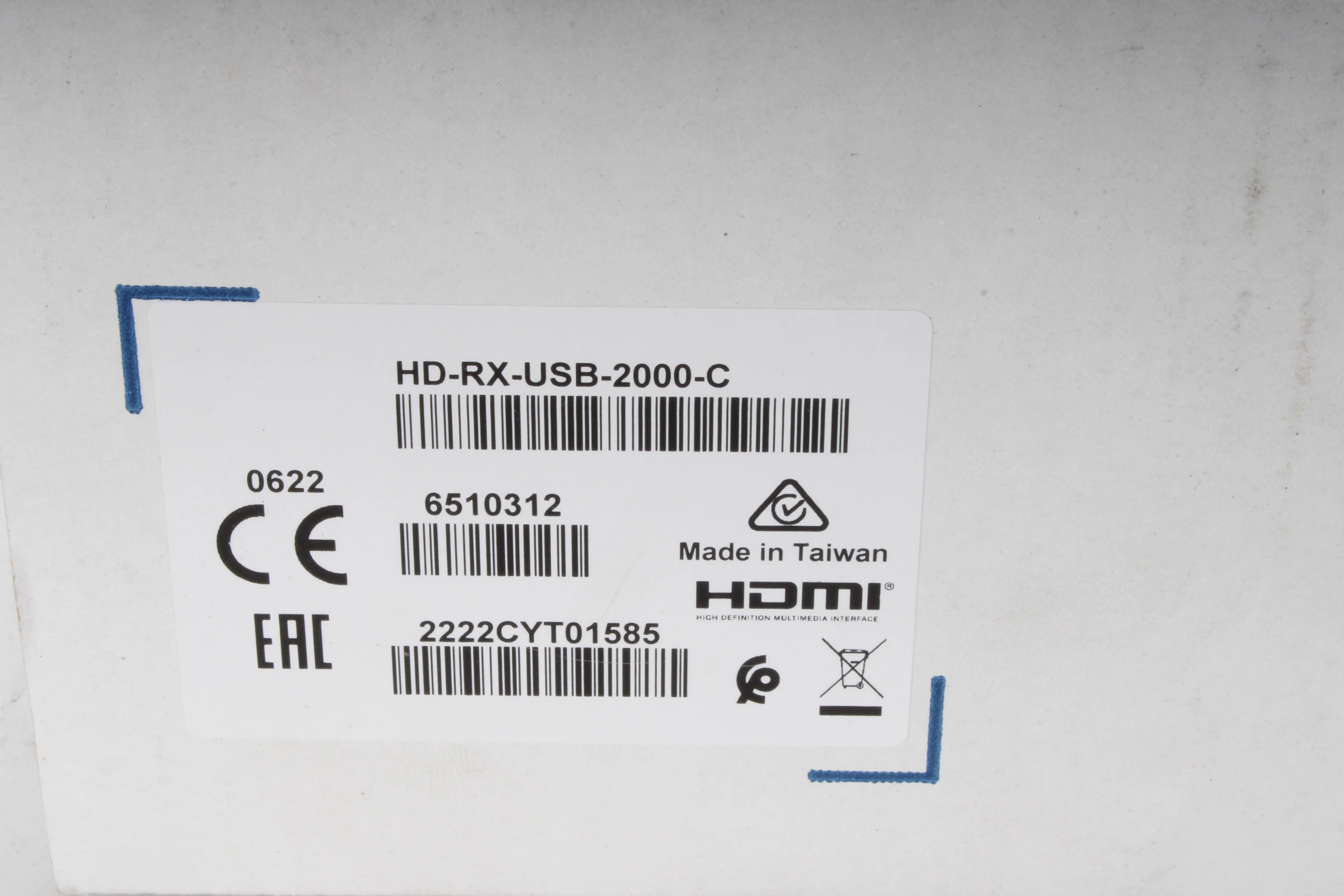 Crestron HD-RX-USB-2000-C 4K HDMI & USB Over HDBaseT Extender - NEW - Image 3