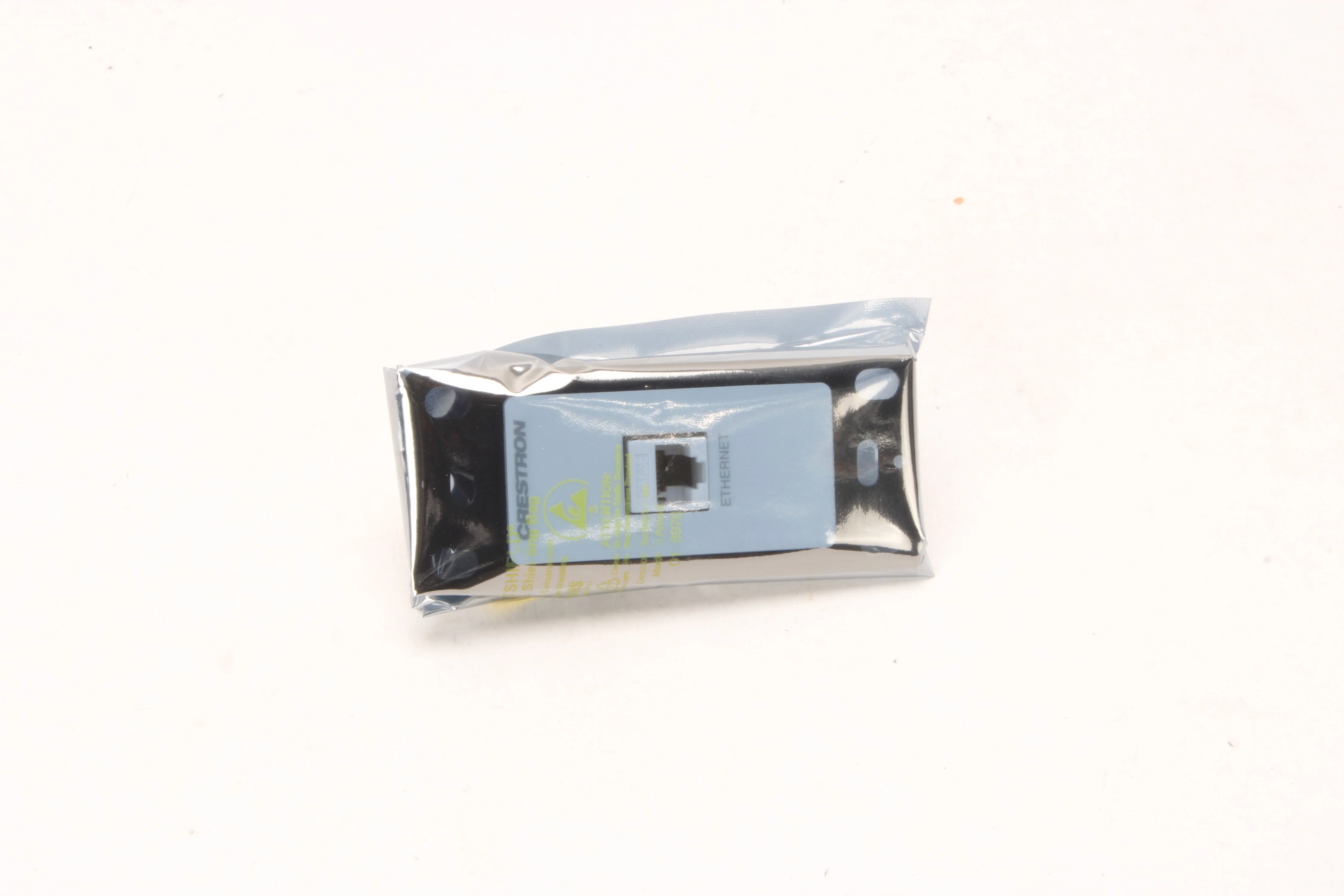 Crestron MP-WP183-W Media Presentation Wall Plate White 6505204 - New Open Box - Image 2