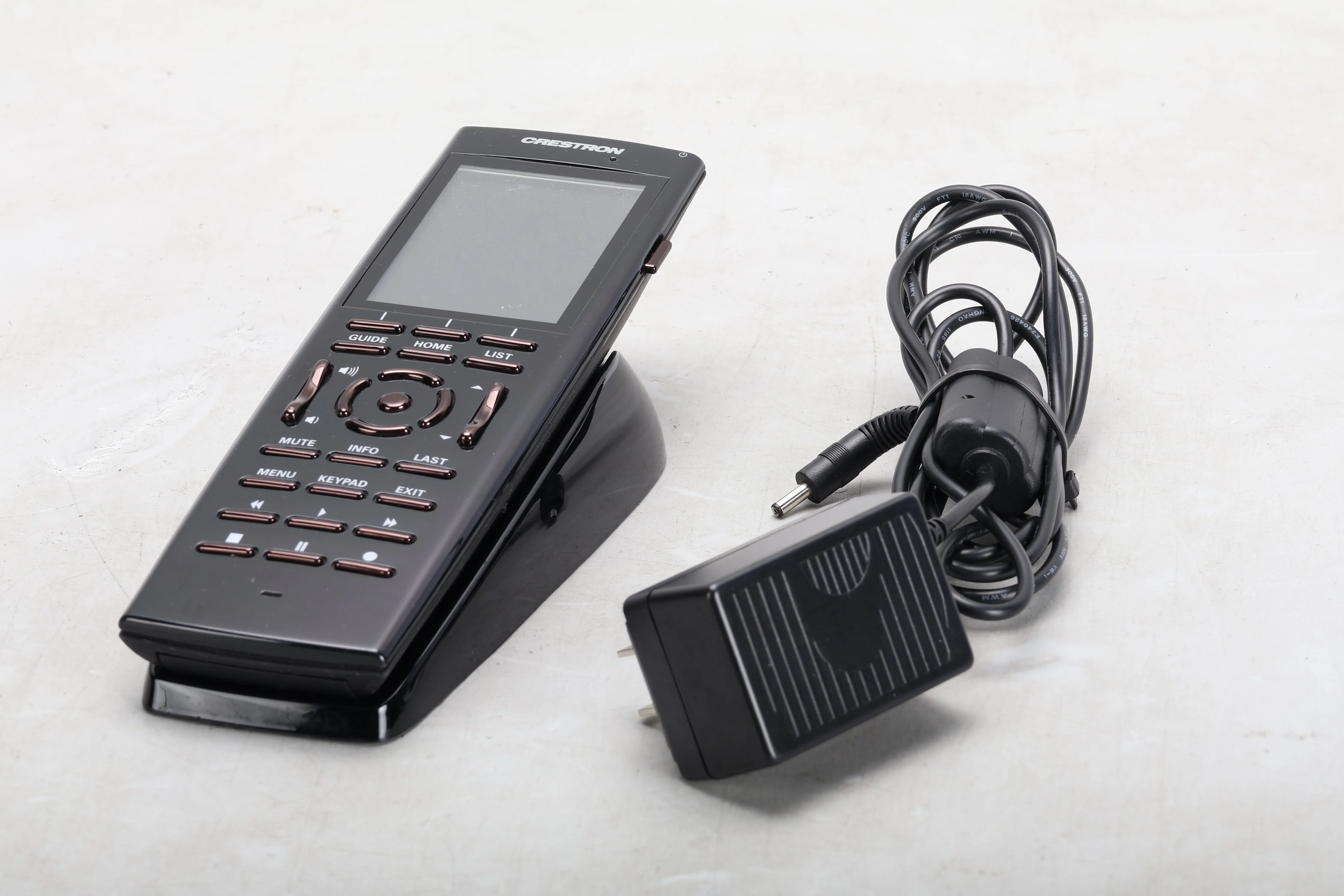 Crestron MTX-3 Remote With MTX-3-DS Dock and Power Supply - AS IS