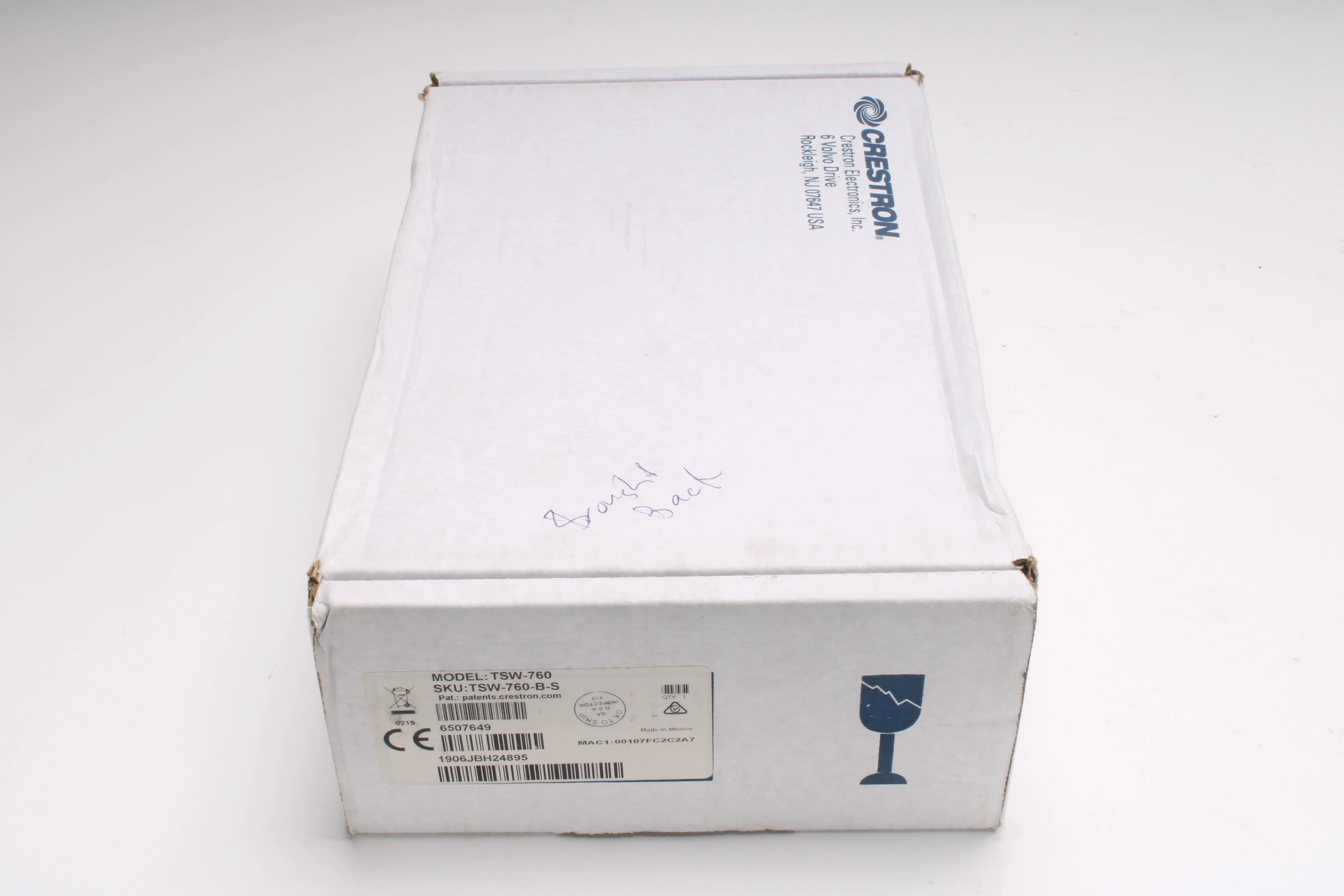 Crestron TSW-760 7" Touch Screen TSW-760-W-S - NEW - Image 3