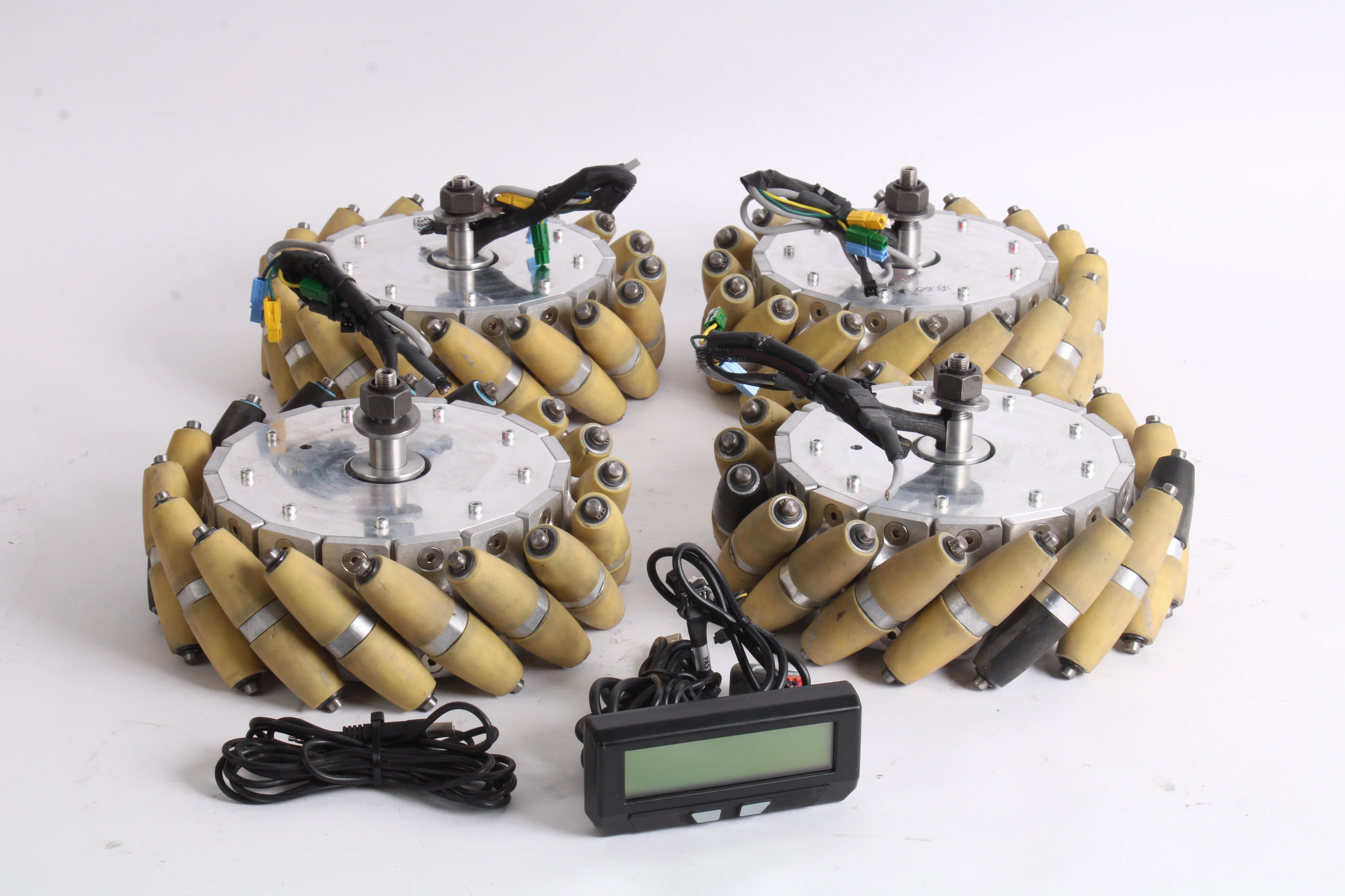 Crystalyte Mecanum Omni-Directional Hub 10" Wheel Set W/ Display