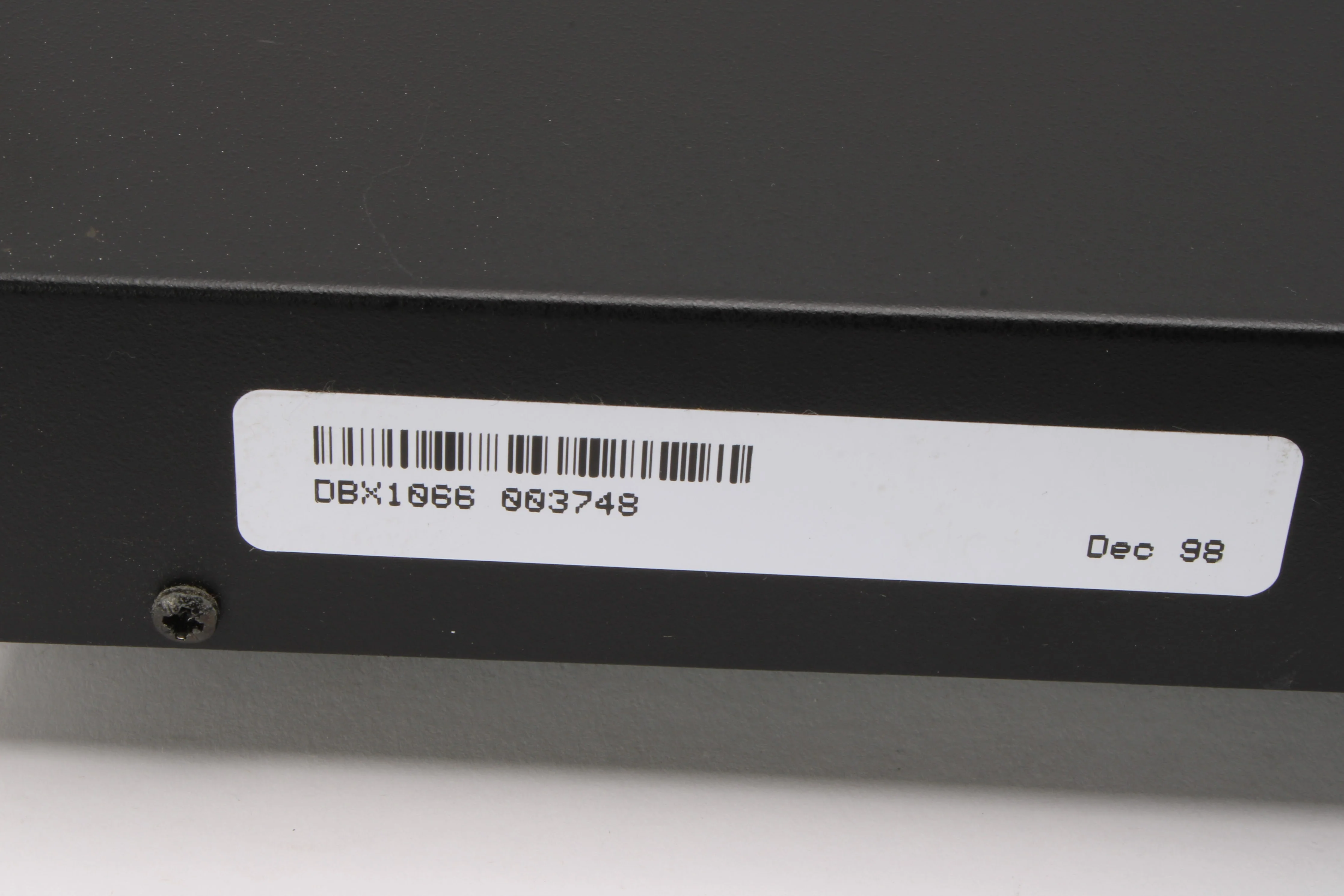 DBX 1066 Compressor / Limiter / Gate Multi-Effects Processor With Rack Ears - Image 5