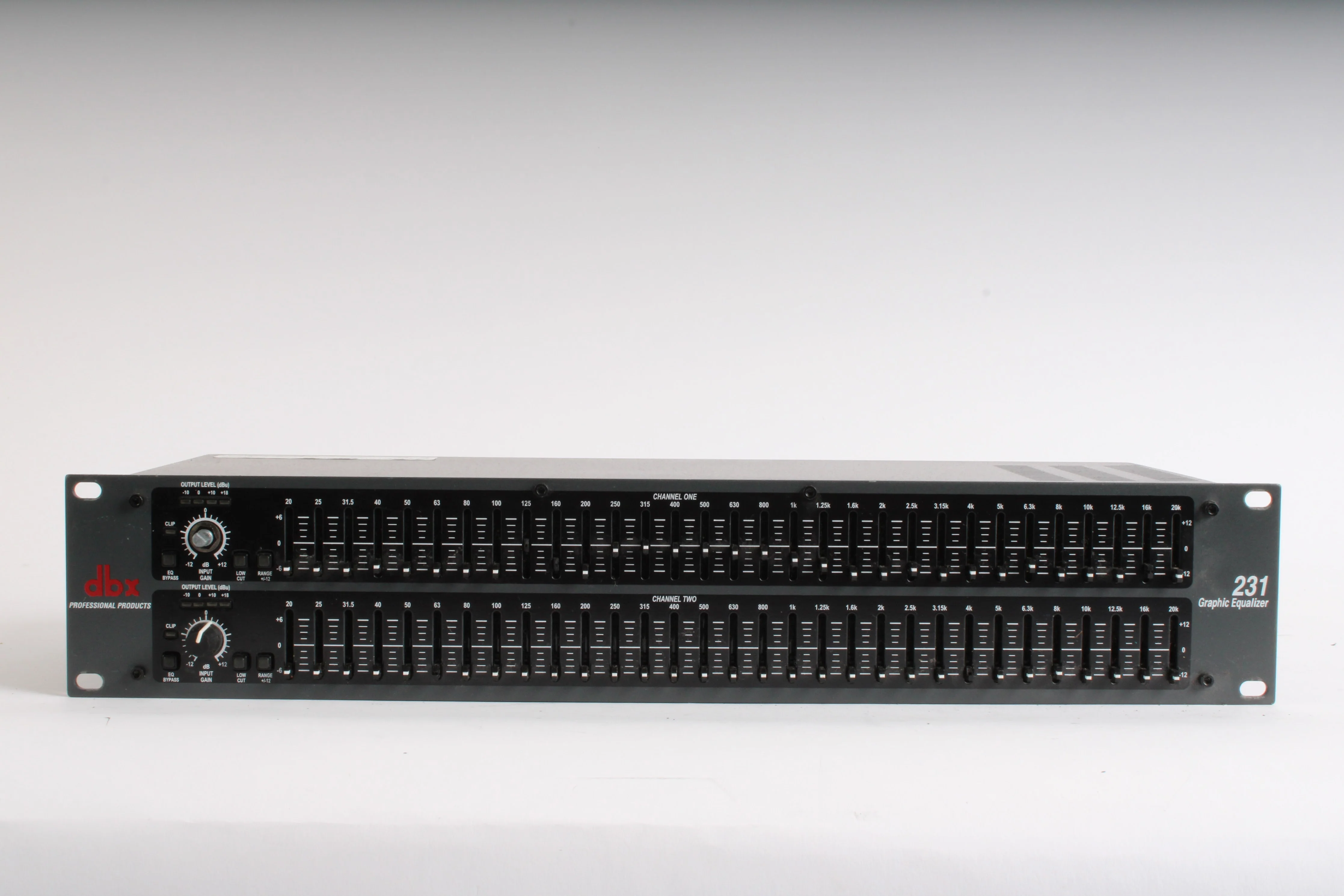 DBX 231 Dual Channel 31-Band Graphic Equalizer - Fair Condition - Image 2