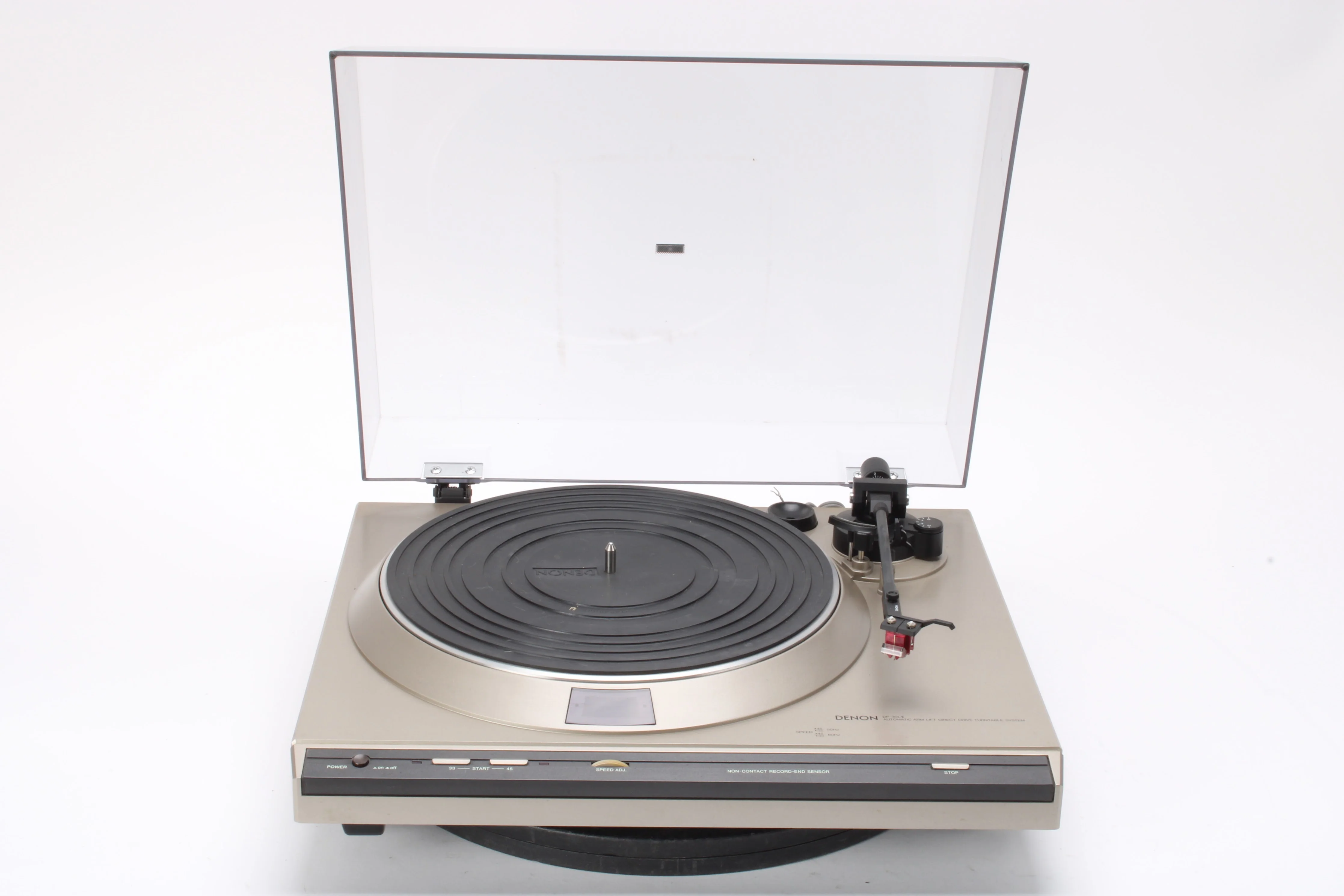Denon DP-30L II Direct Drive Turntable With DL-110 Cartridge - Fair Condition - Image 2
