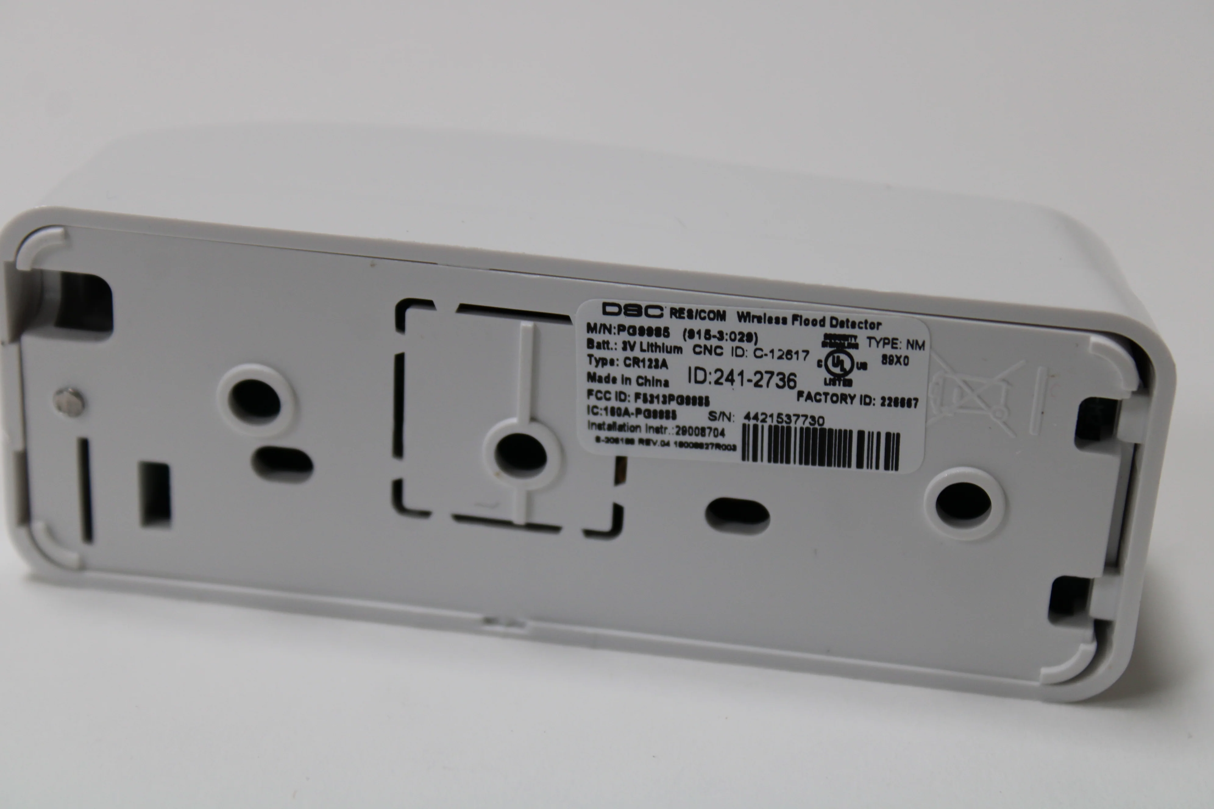 DSC PG9985 Wireless PowerG Flood Detector 915 MHZ - New Open Box - Image 4