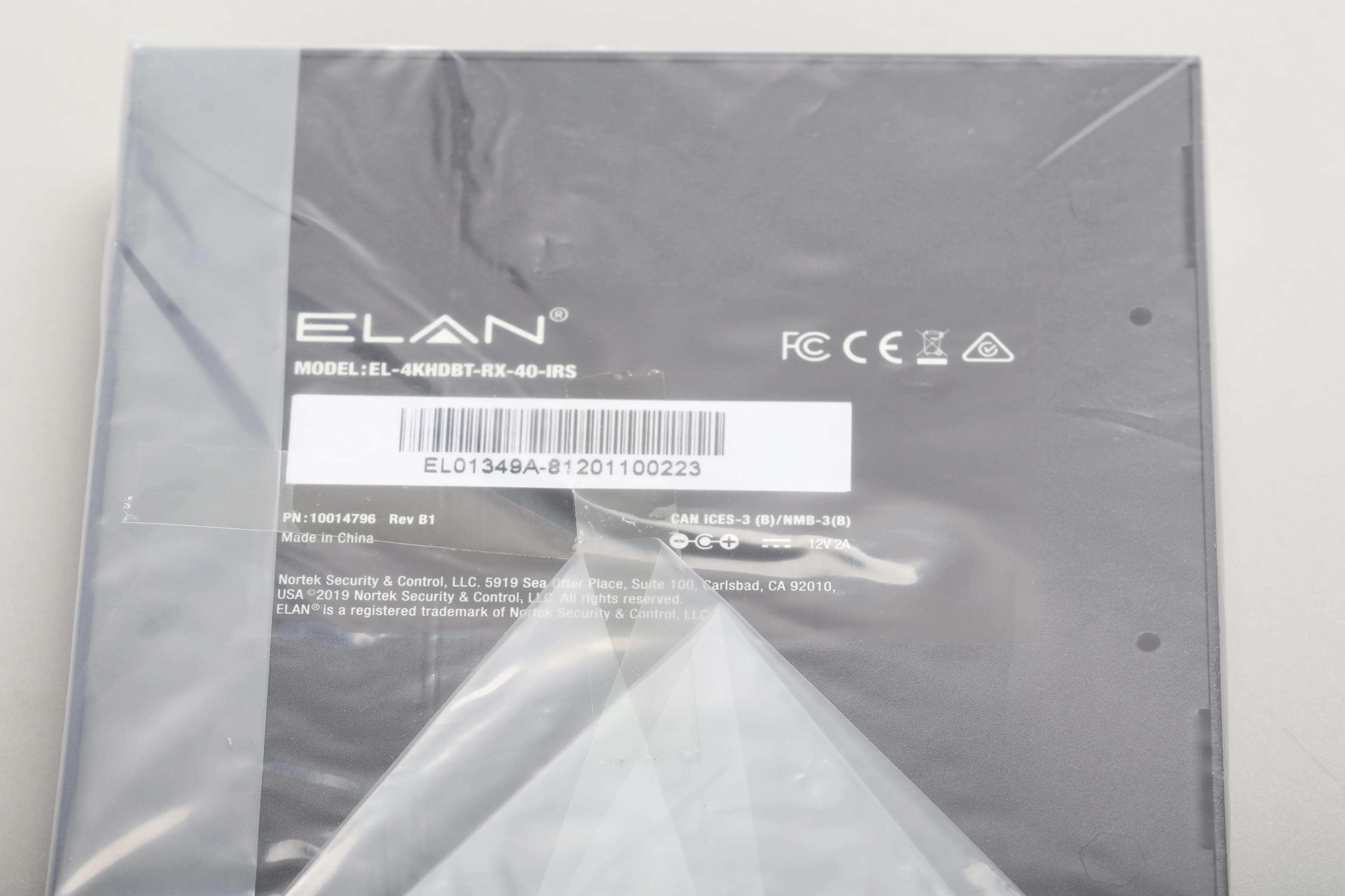 Elan EL-4KHDBT-RX-40-IRS HDBaseT Receiver 10014796 Rev B1 - New Open Box - Image 6