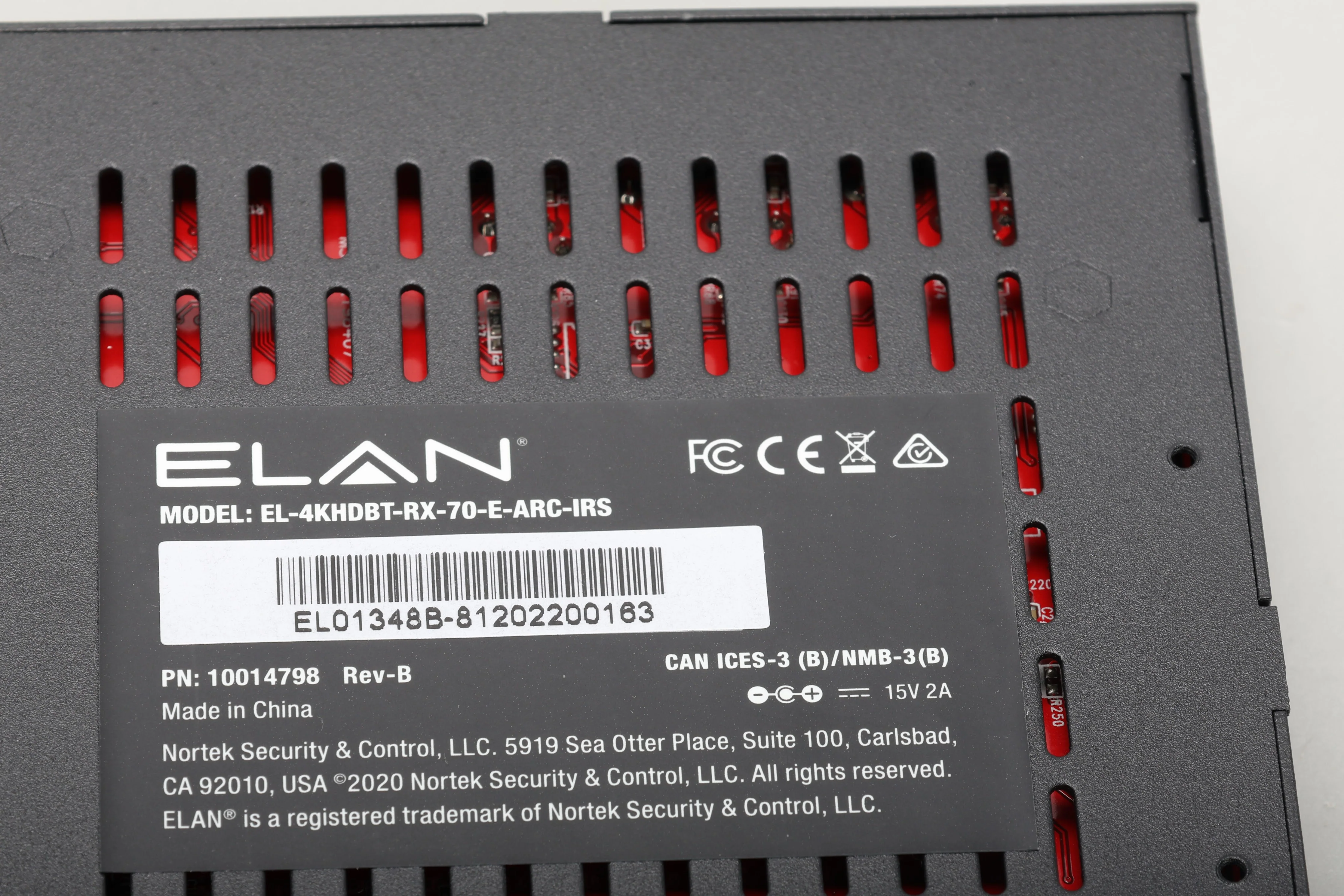 Elan EL-4KHDBT-RX-70-E-ARC-IRS HDBaseT Receiver With Rack Ears Mounts - Image 7