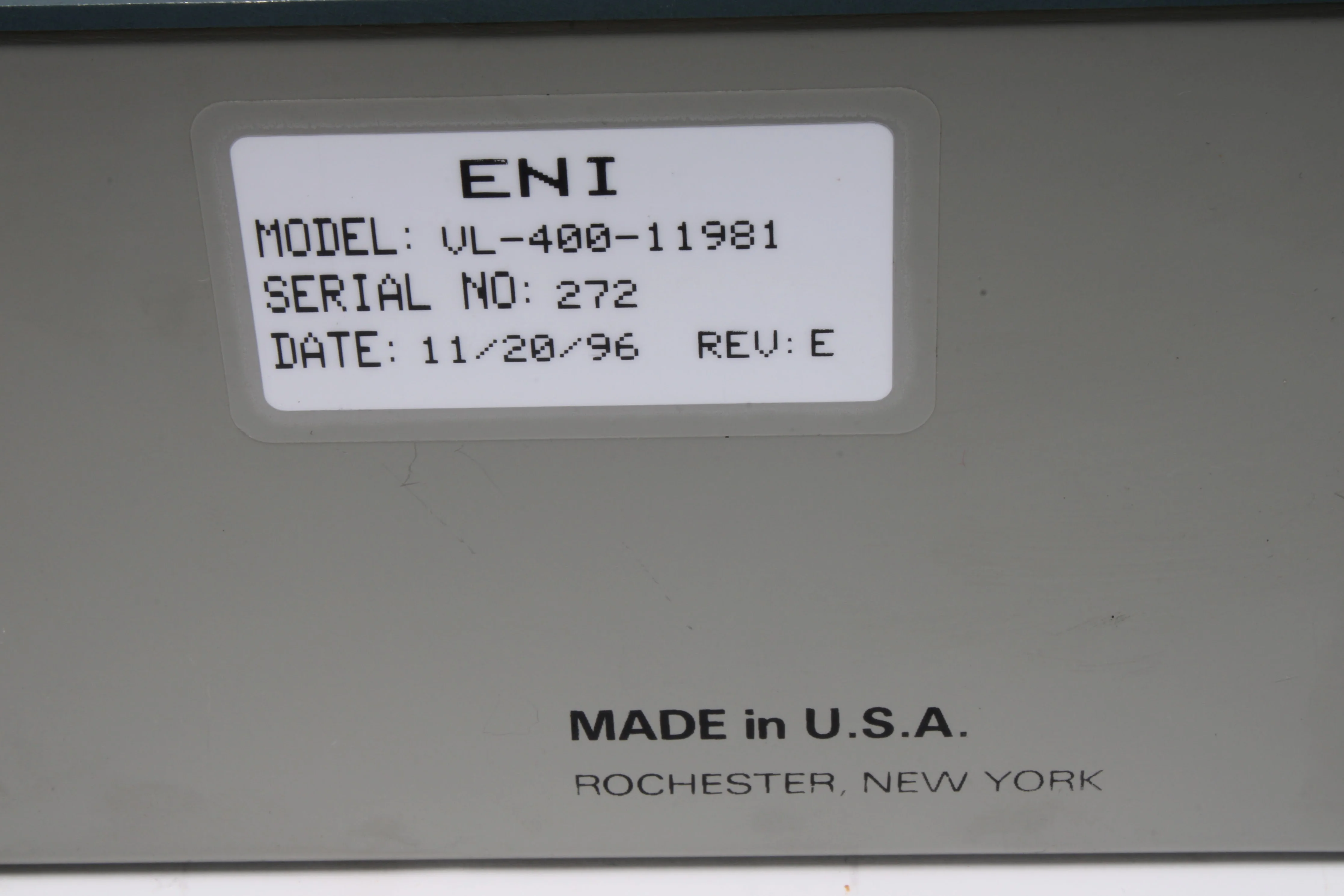 ENI VL-400-11981 Phase Shift Controller - Image 6