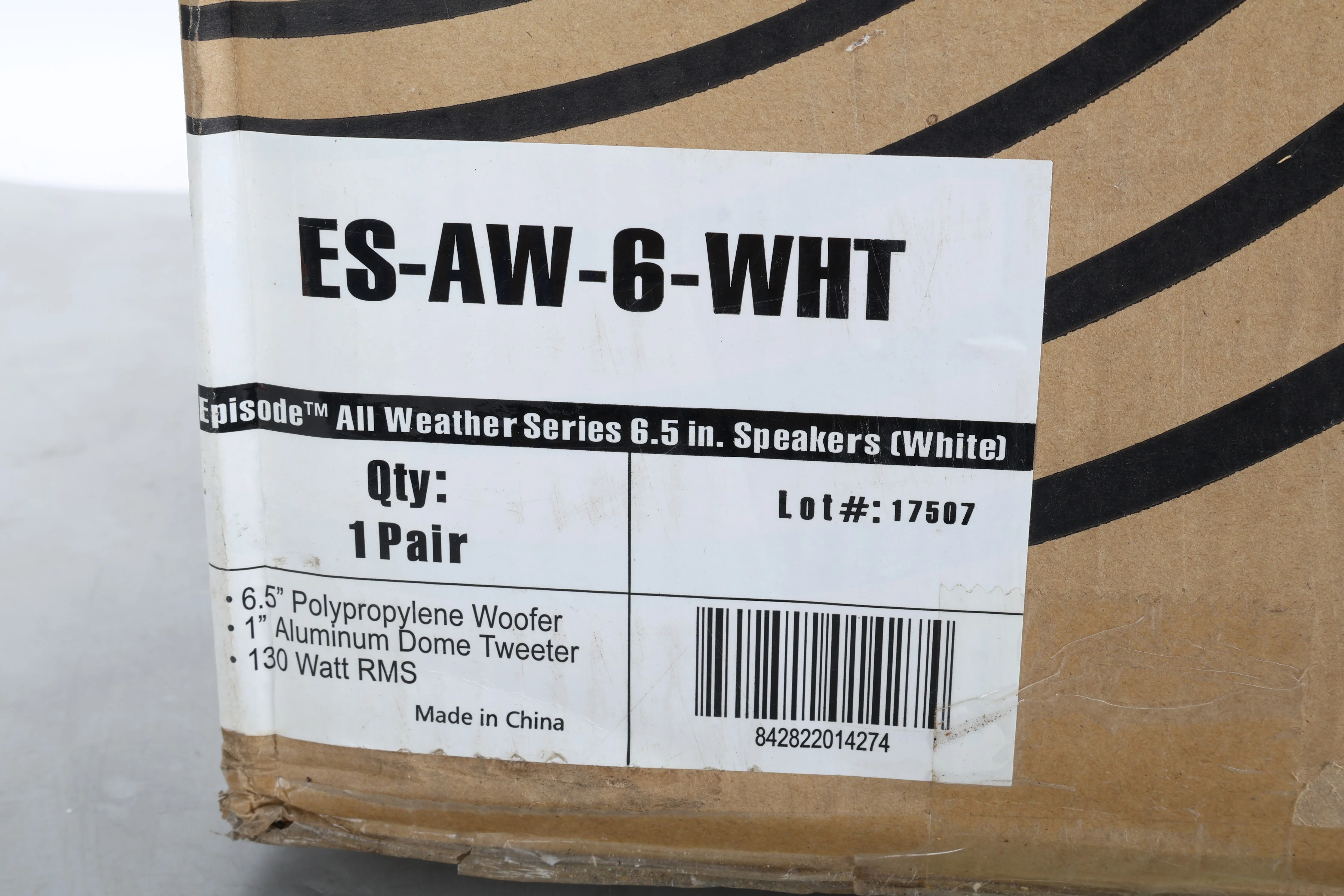 Episode ES-AW-6-WHT All Weather Series 6.5 inch Speakers Pair (White) - Open Box - Image 3