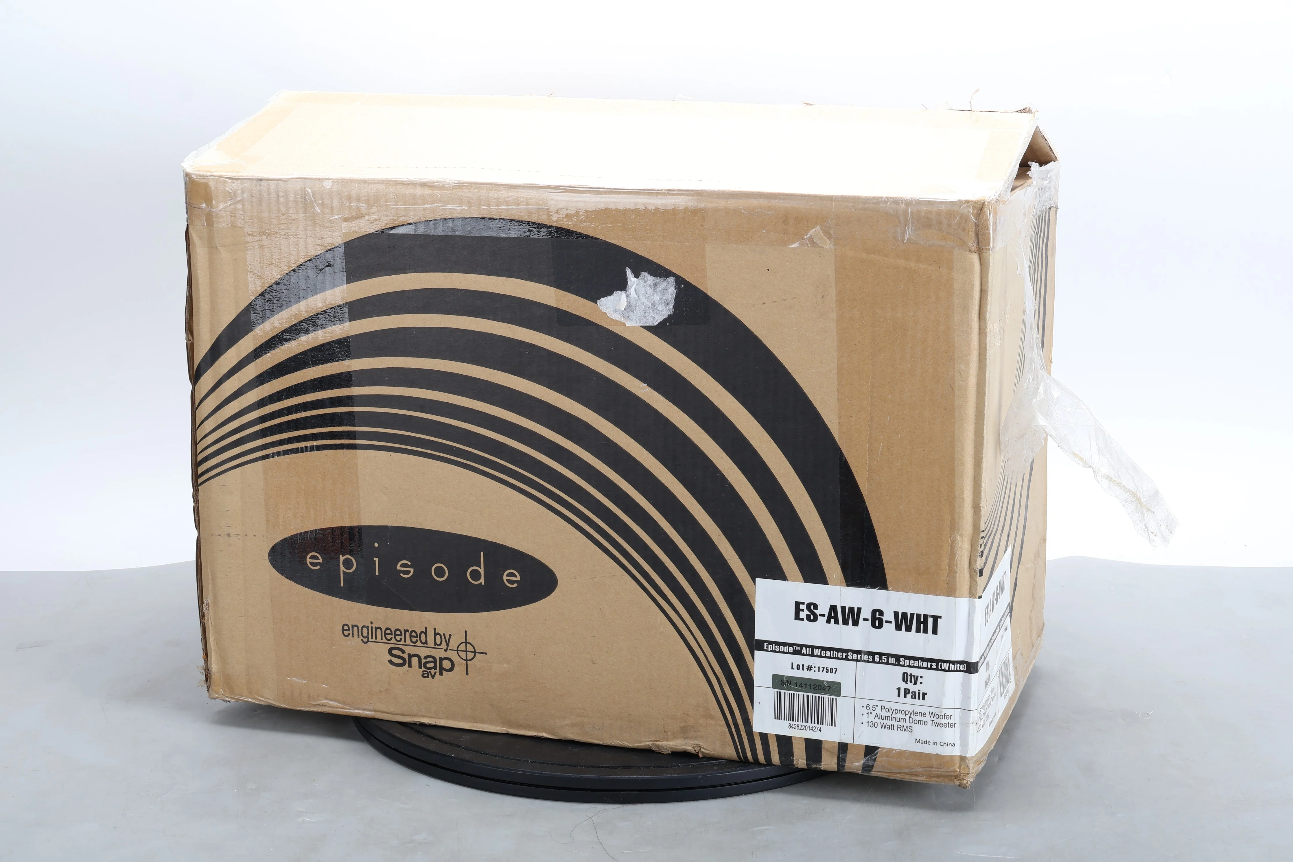 Episode ES-AW-6-WHT All Weather Series 6.5 inch Speakers Pair (White) - Open Box - Image 4