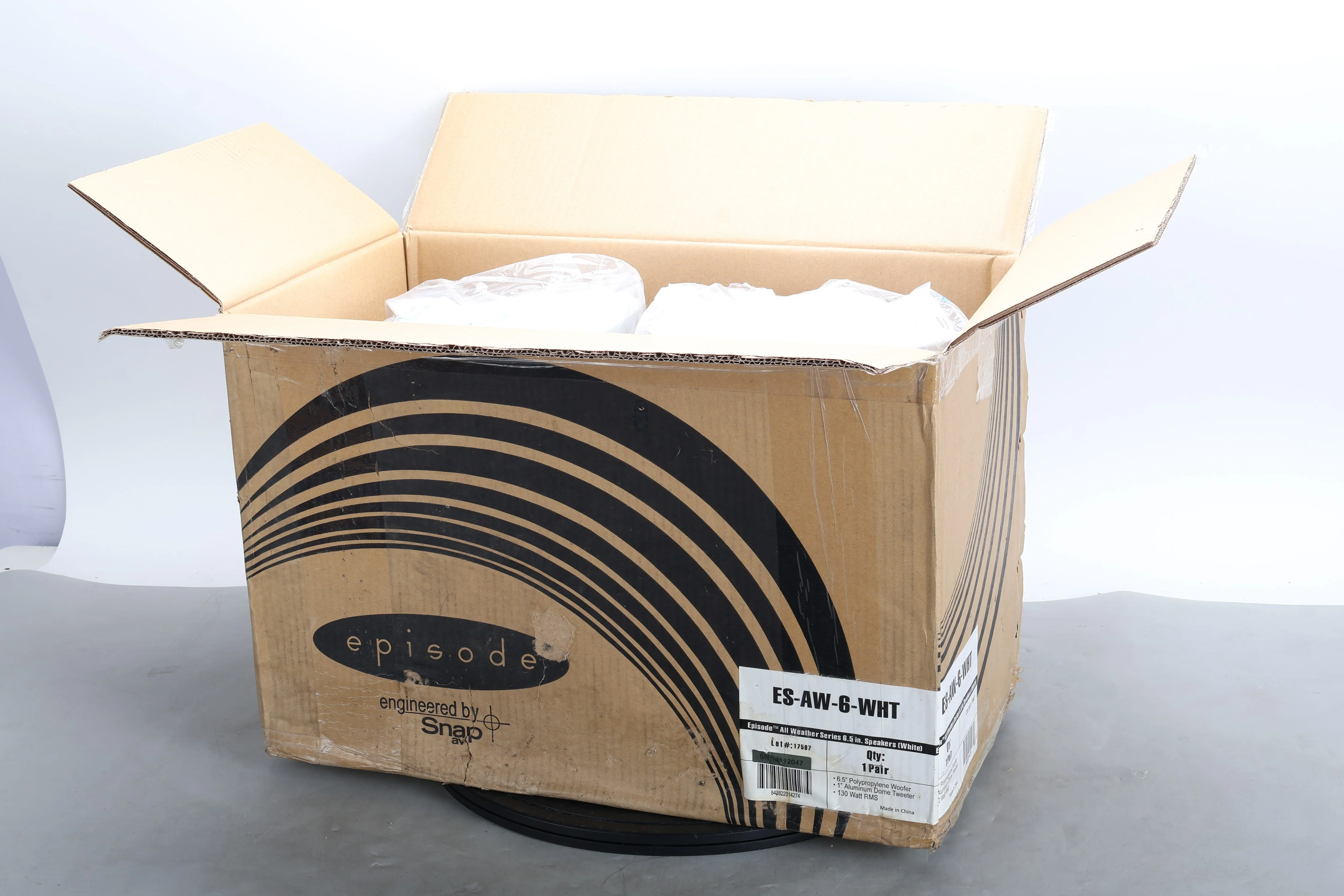 Episode ES-AW-6-WHT All Weather Series 6.5 inch Speakers Pair (White) - Open Box - Image 7