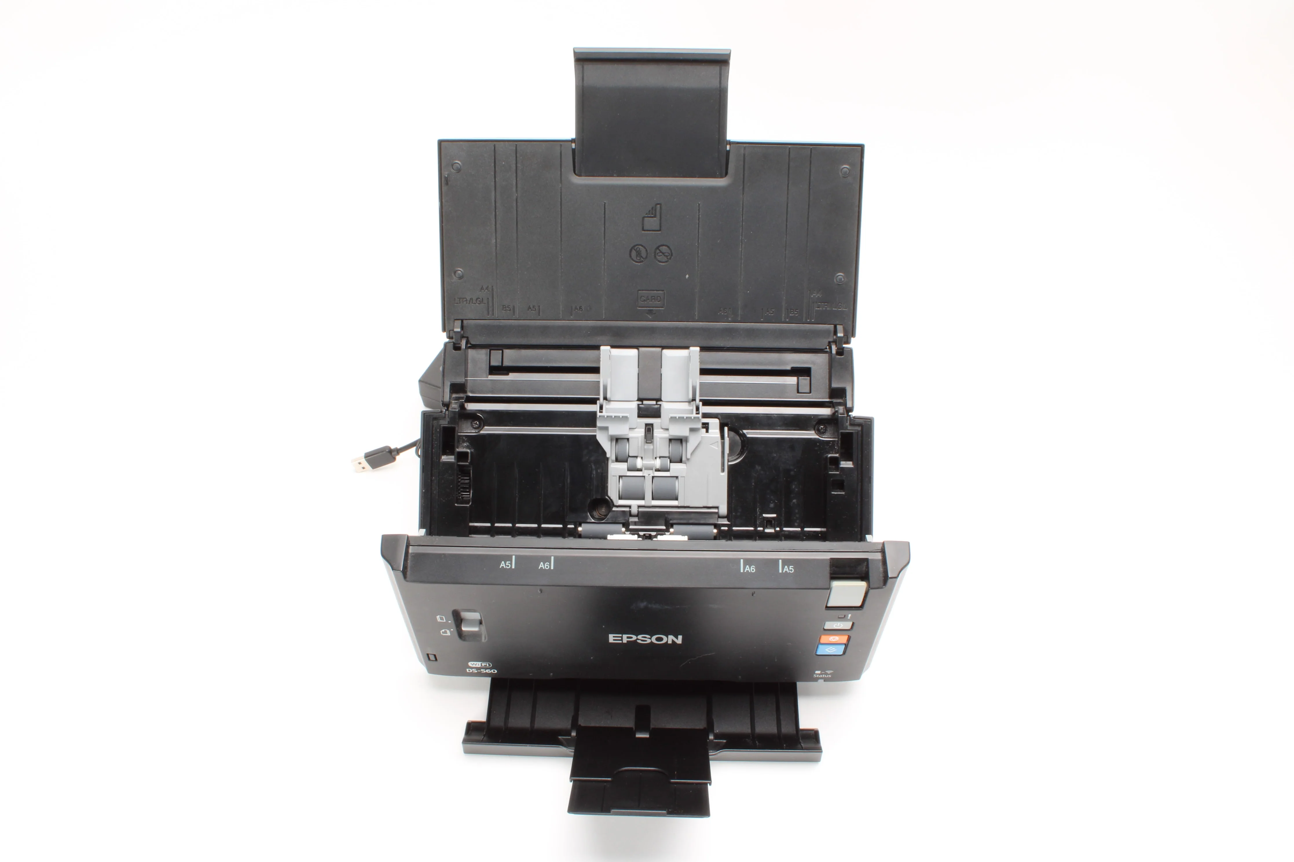 Epson DS-560 Wireless Color Document Scanner J341B W/ Power Supply and USB Cable - Image 11