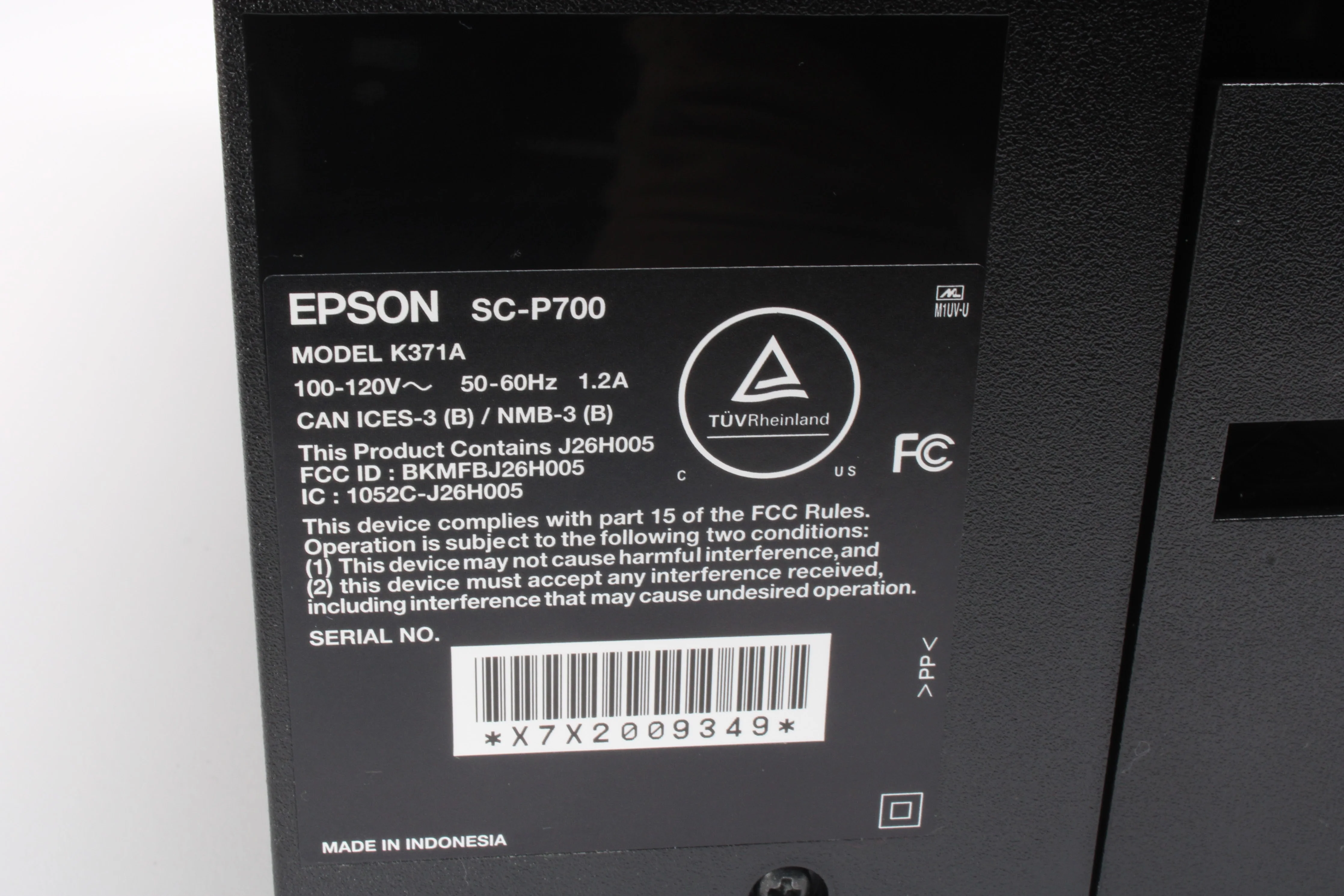 Epson SC-P700 Photo Printer With USB Cable - Image 6