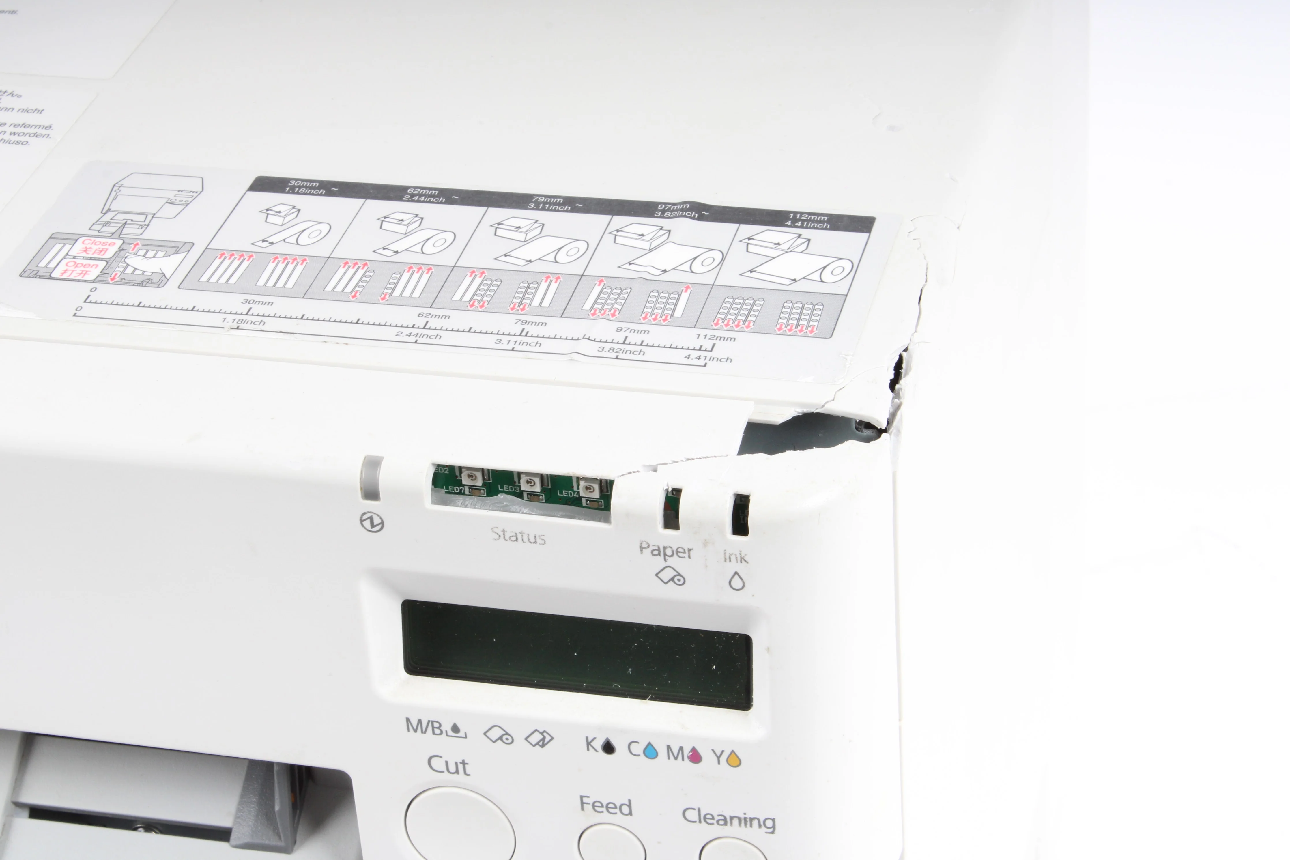 Epson TM-C3500 Inkjet Color Thermal Label Printer - AS IS - Image 5