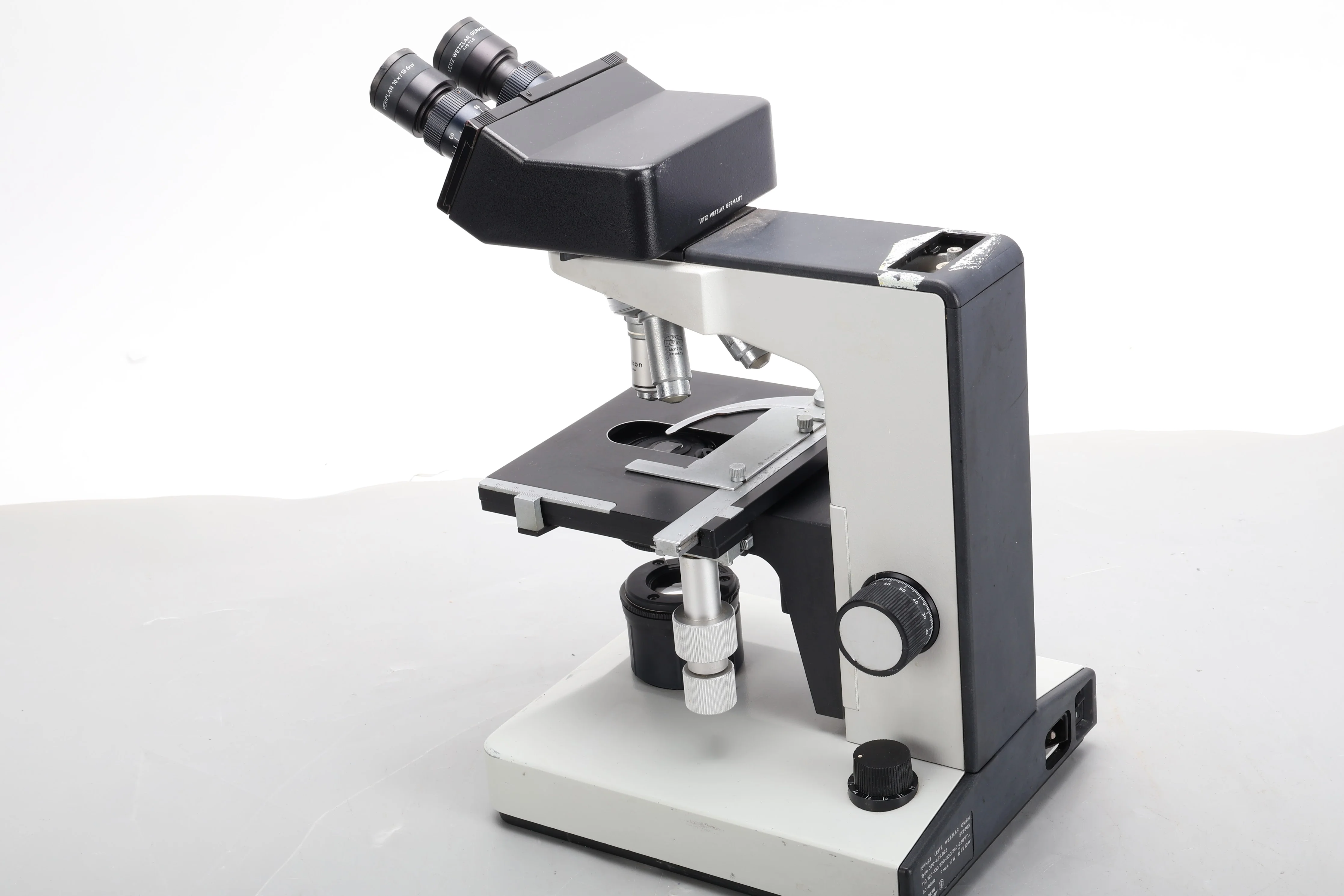 Ernst Leitz Wetzlar 020-435.028 Laborlux 11 Binocular Inspection Microscope - Image 3