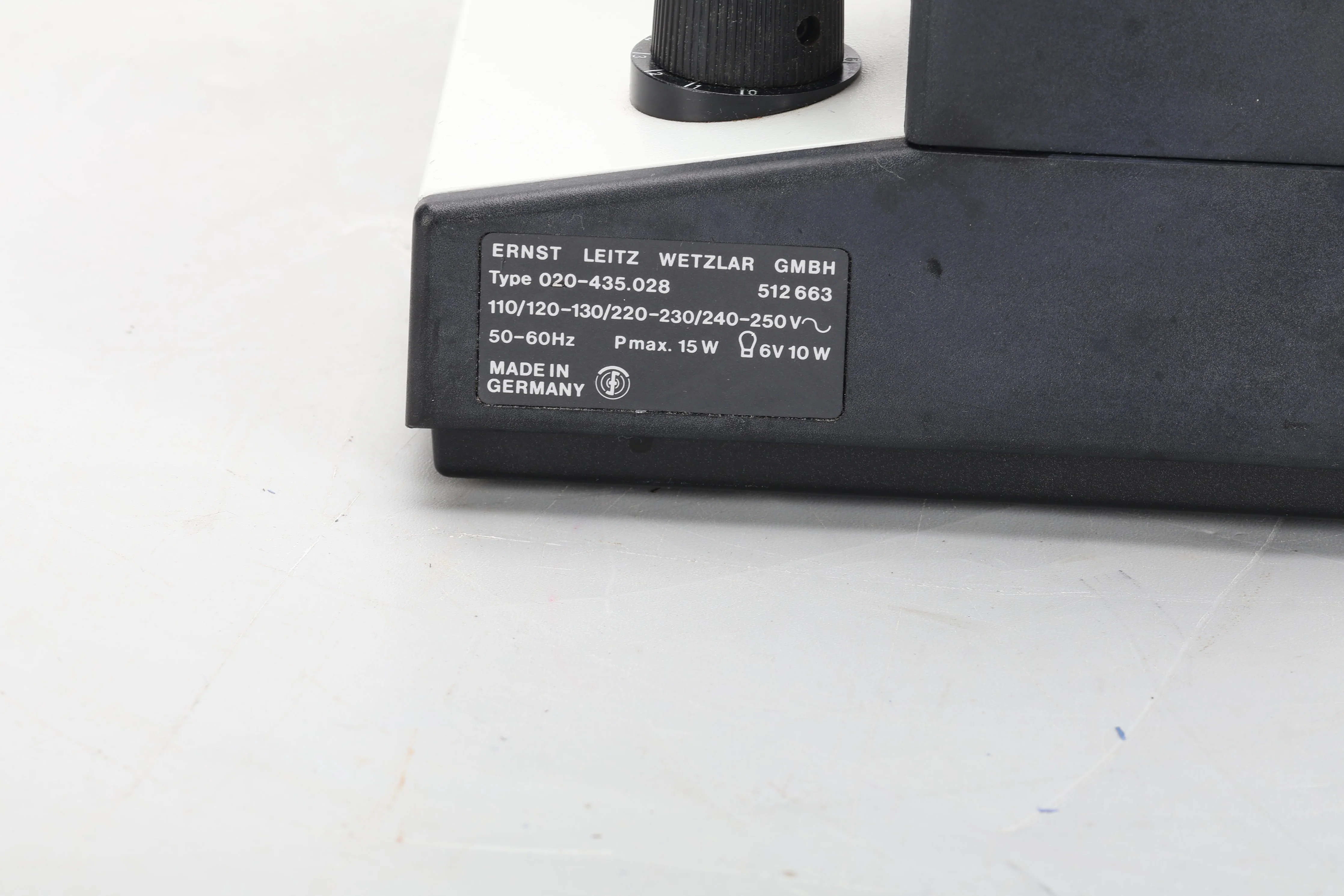 Ernst Leitz Wetzlar 020-435.028 Laborlux 11 Binocular Inspection Microscope - Image 4