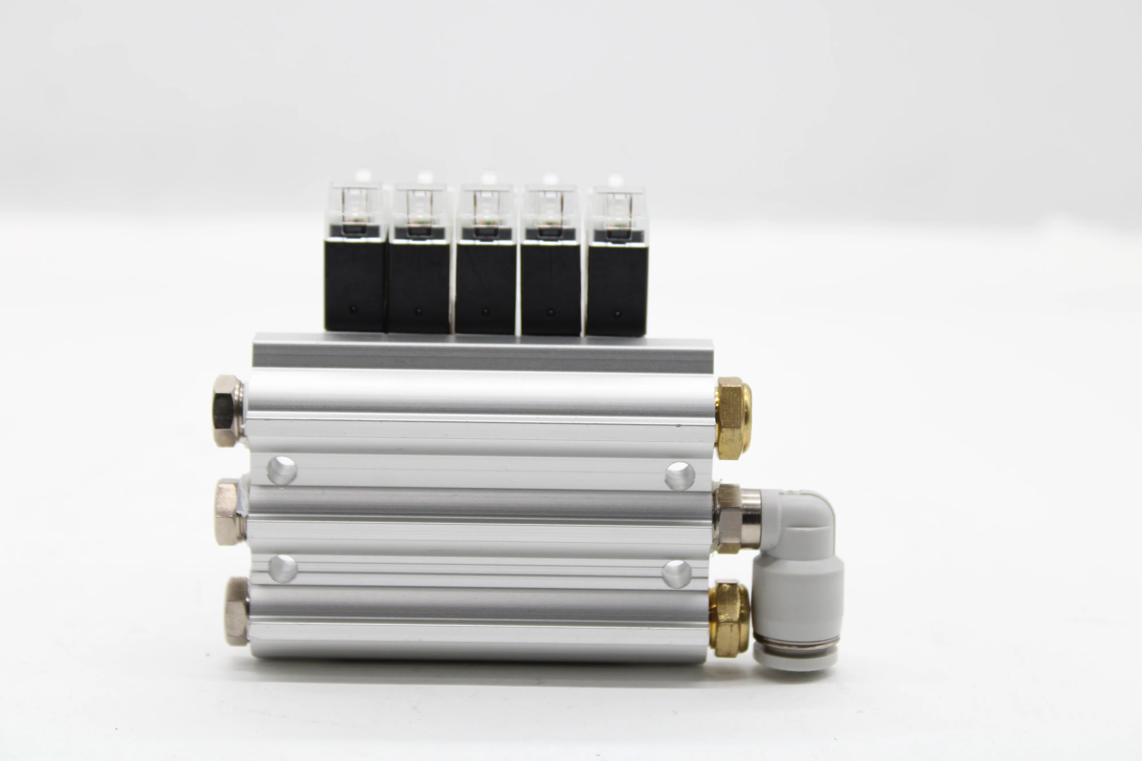 Festo 5x VUVG-LK10-M52-AT-M5-1H2L-S Solenoid Air Valves With Manifold - Image 5