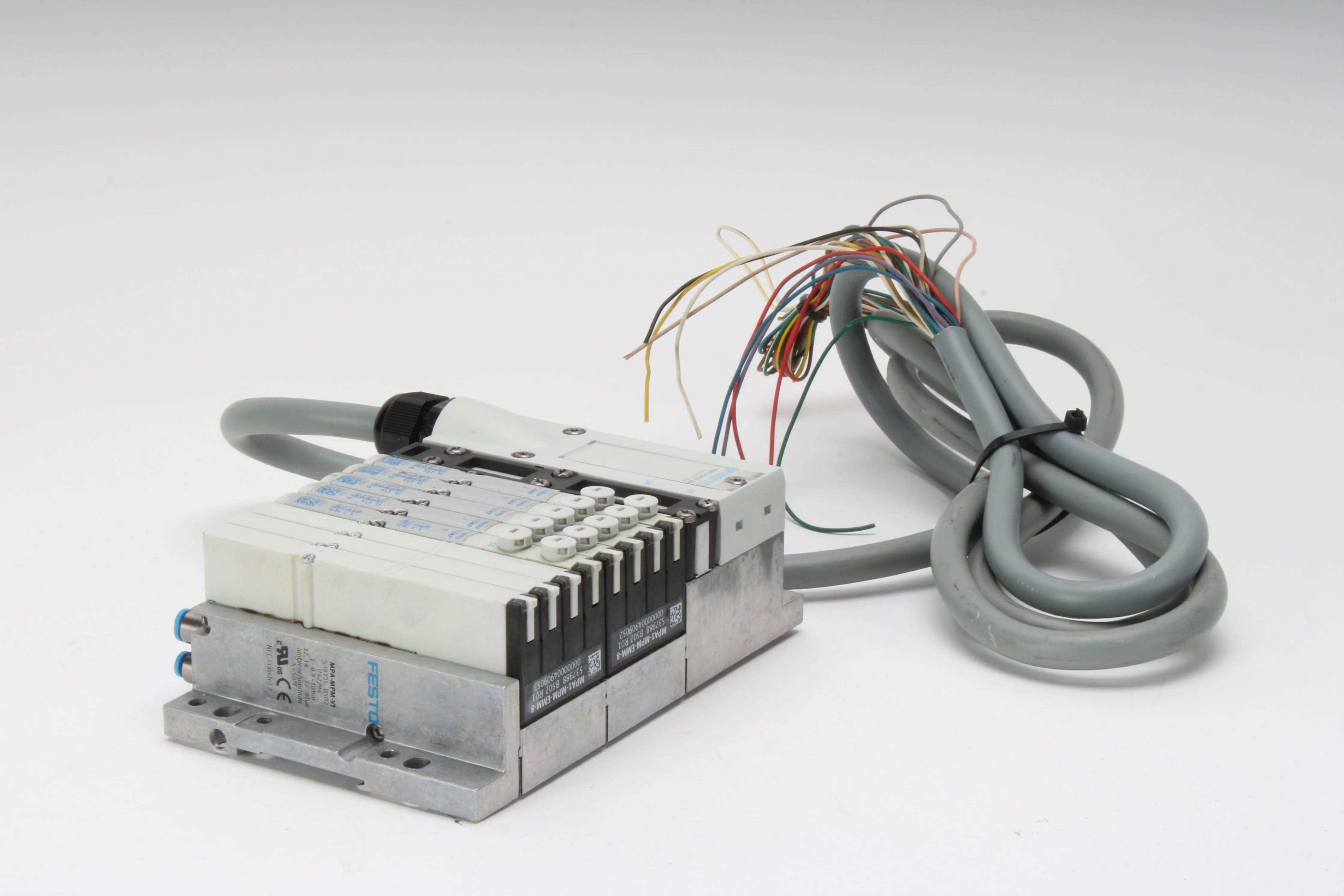 Festo MPA-MPM-VI Valve Terminal W/ Solenoid Valve, MPA1-MPM-EMM-8,VMPA-KMS1-24-5 - Image 3