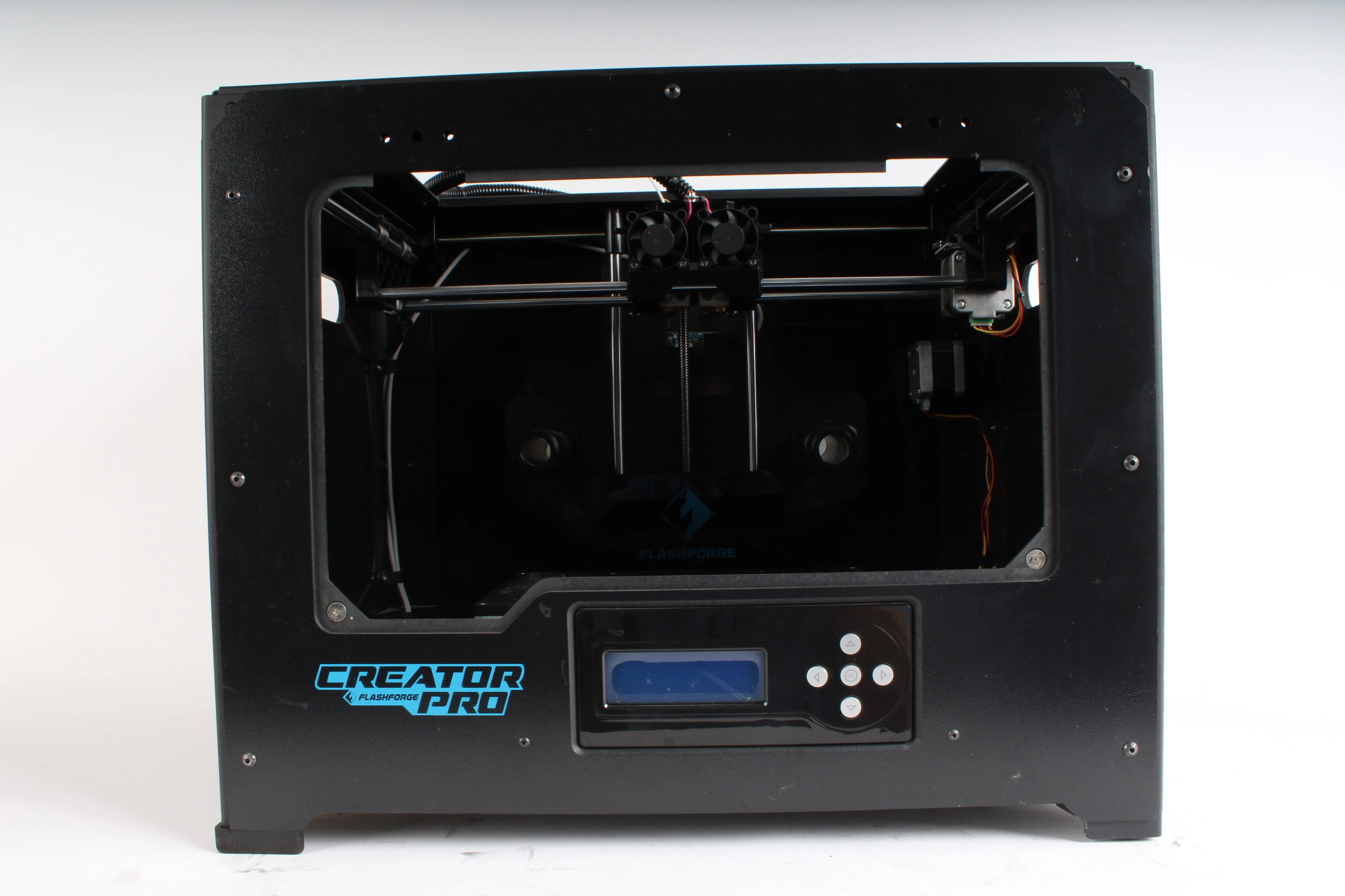 Flashforge Creator Pro Dual Extruder 3D Printer W/ Red and White Filament AS IS - Image 6