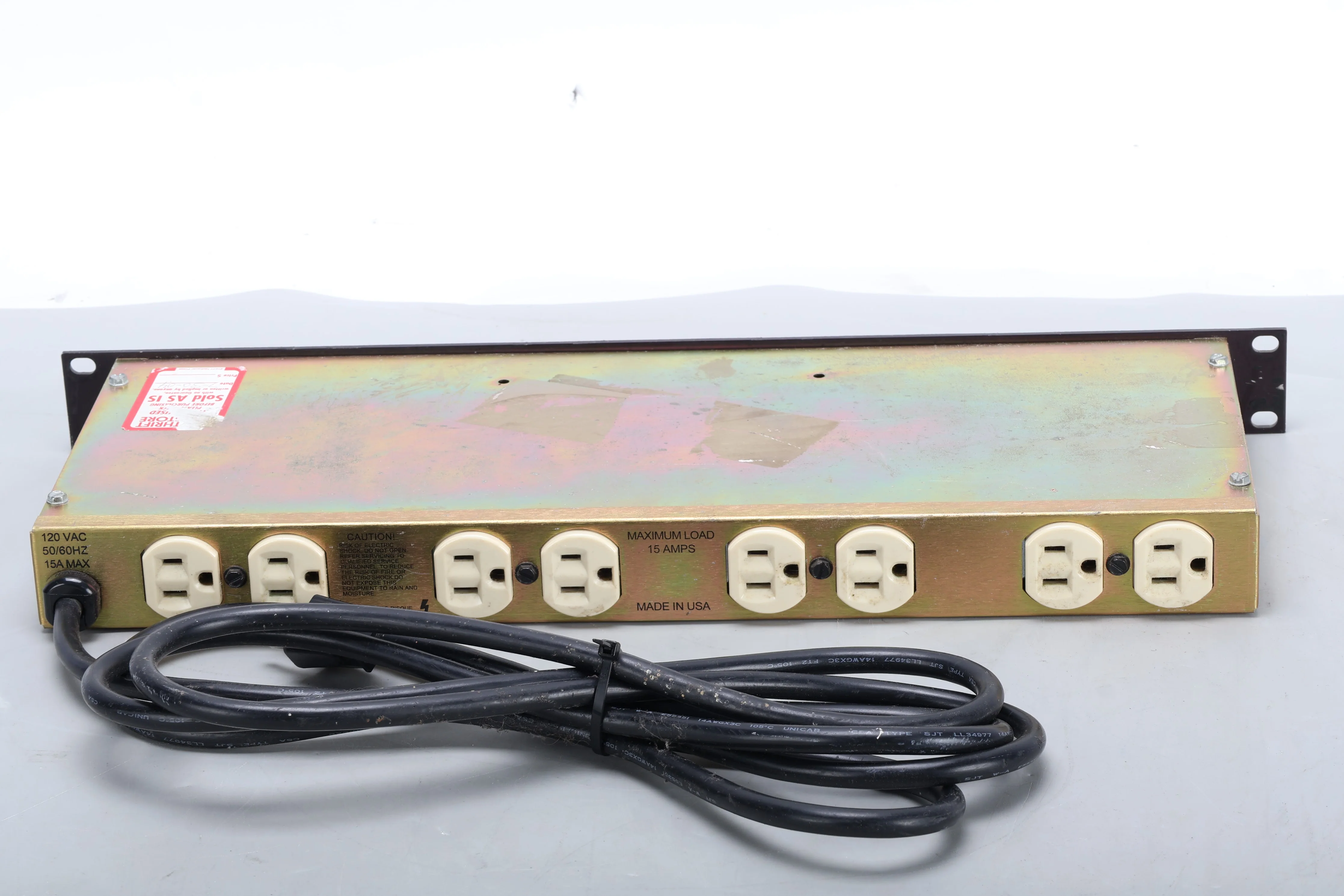 Furman PM-8 Power Conditioner Montior 120 V Rack-Mountable - Fair Condition - Image 4