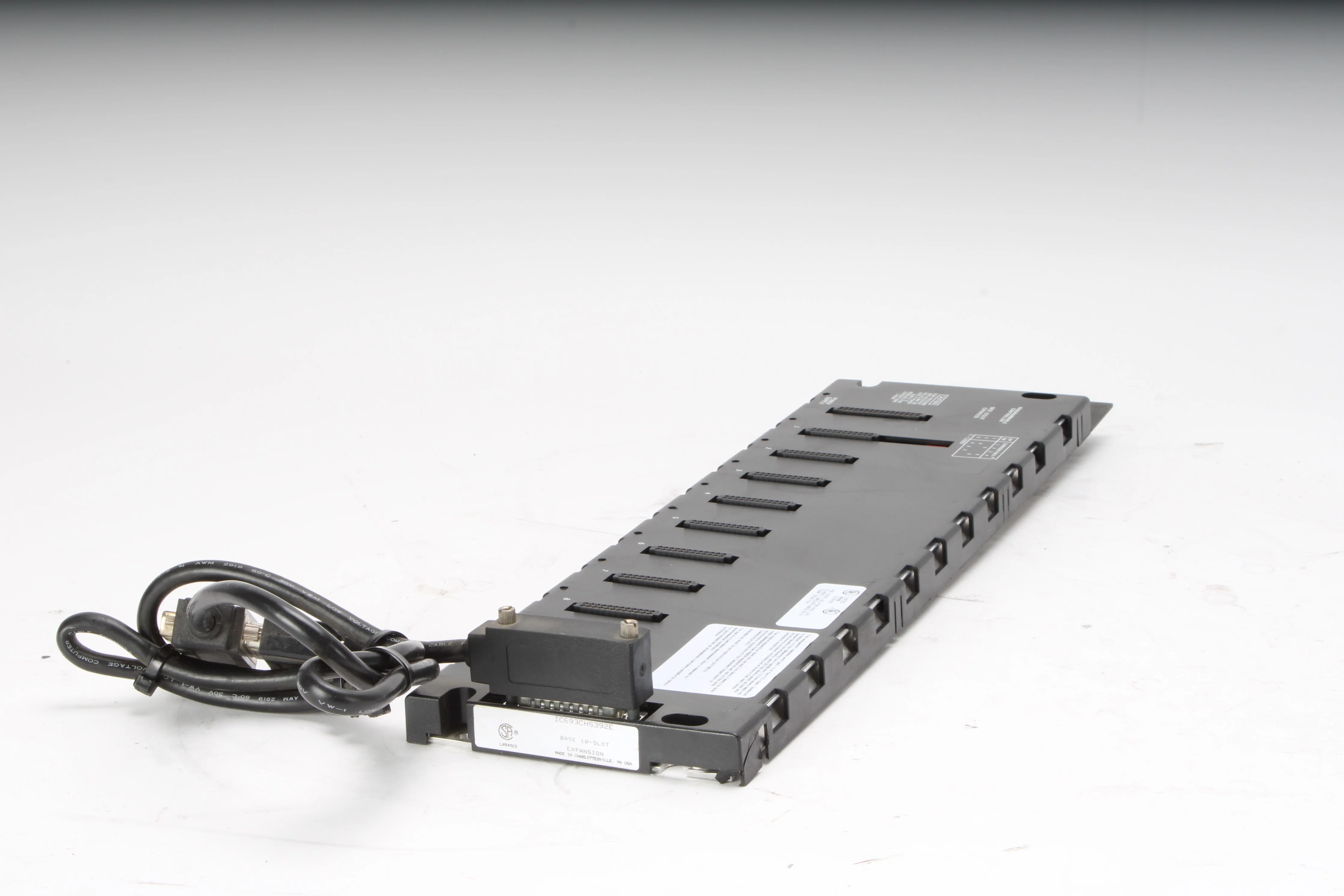 GE Fanuc 90-30 IC693PWR321P 30W Power Supply W/ 10-Slot Base & Modules - AS IS - Image 8
