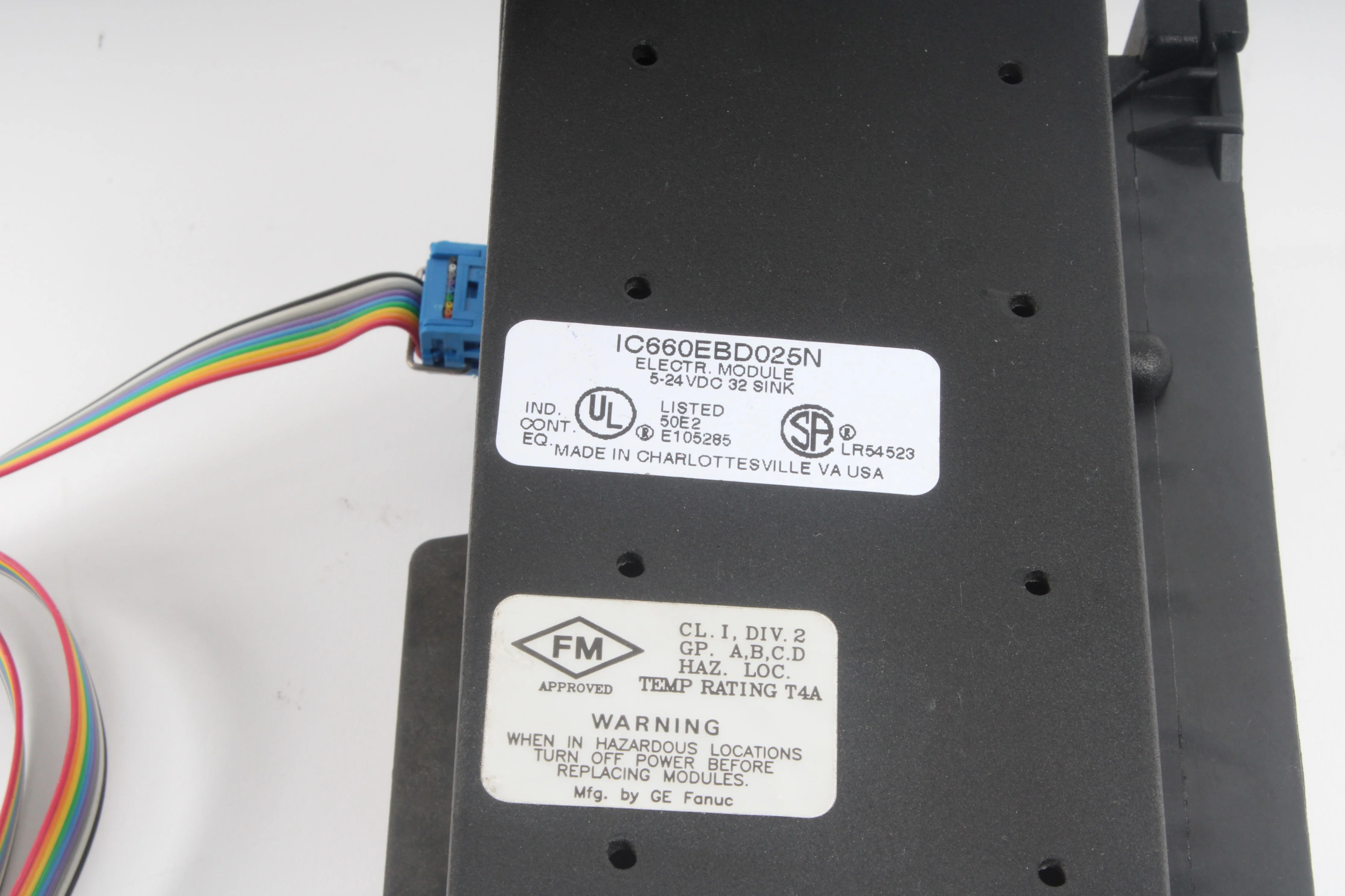 GE Fanuc IC660EBD025N Electronic I/O Module - Image 4