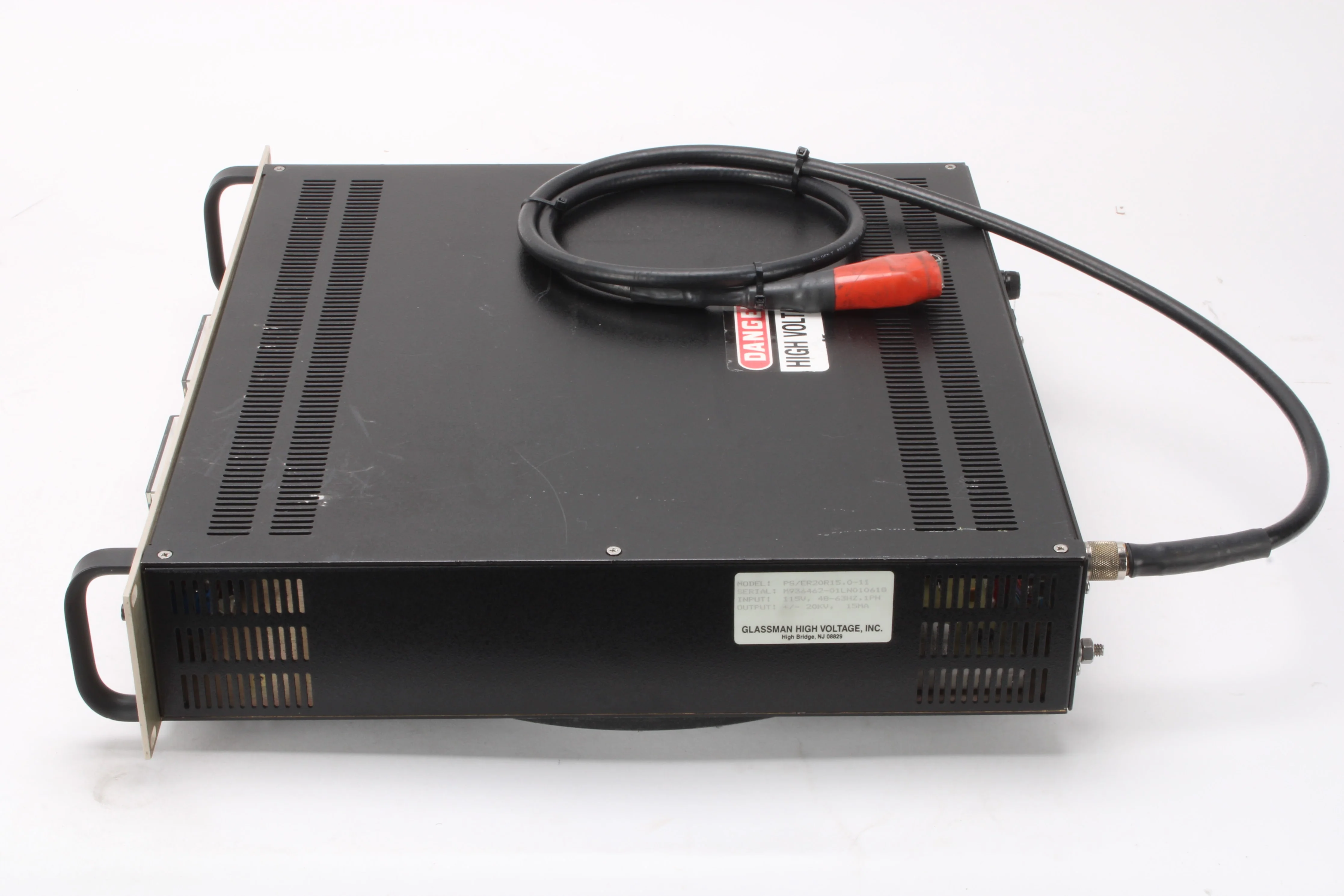 Glassman PS/ER20R15.0-11 High Voltage Power Supply 20kV 15mA - AS IS - Image 2