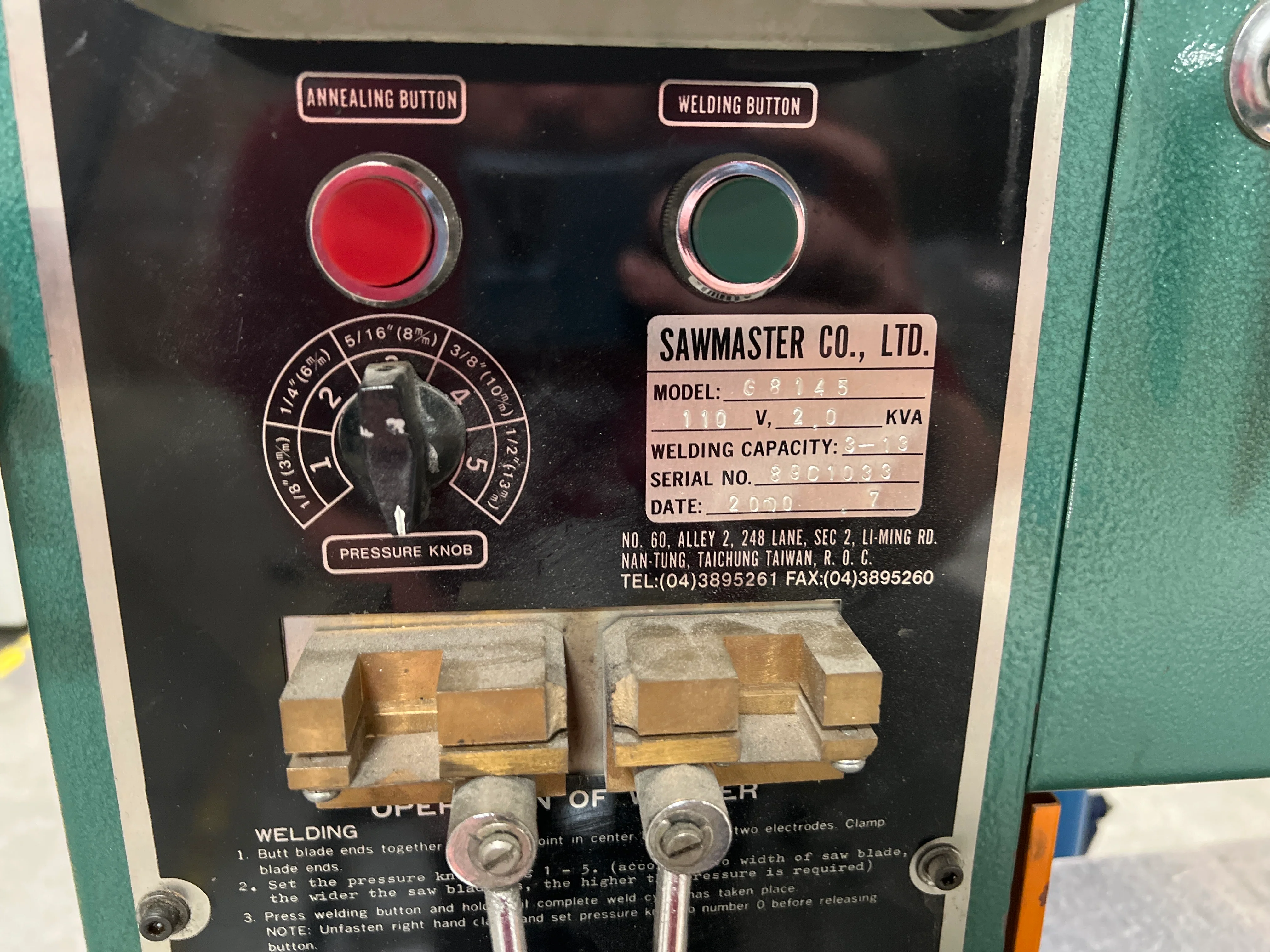 Grizzly Industrial / Sawmaster G8145 14-3/16" VS Vertical Metal Cutting Bandsaw - Image 7
