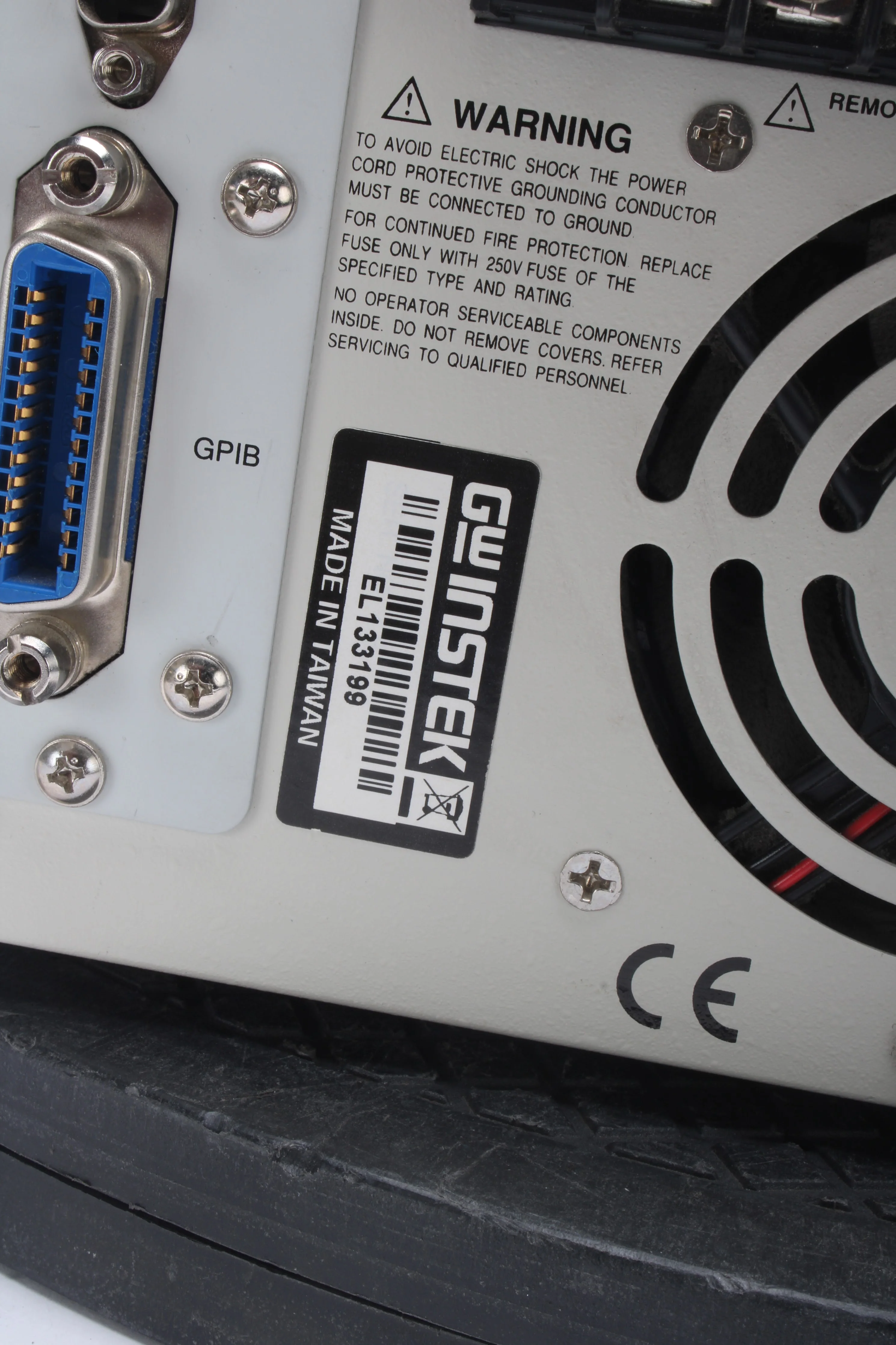 GW Instek PSM-2010 Programmable Linear DC Power Supply - Fair Condition - Image 4
