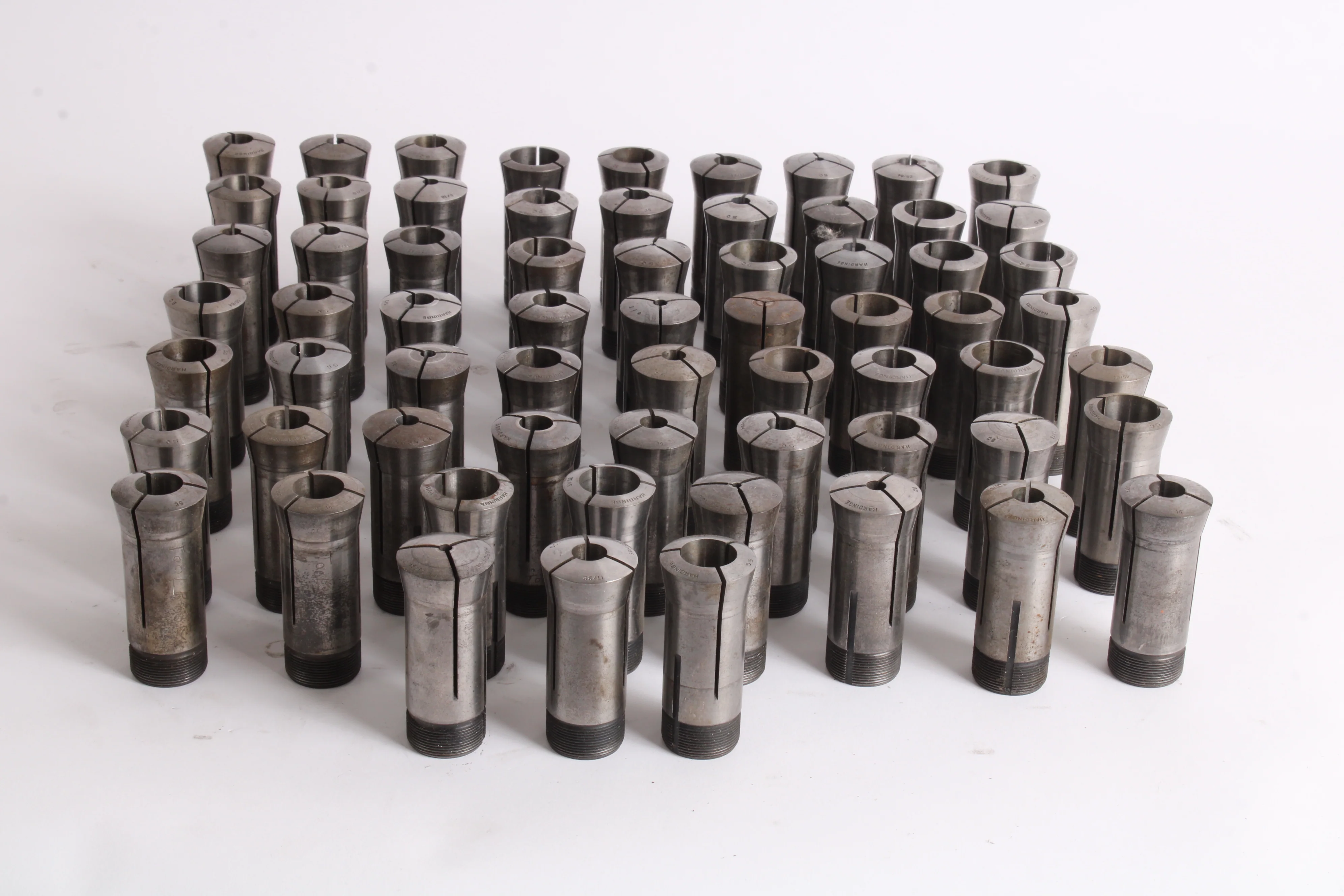 Hardinge 5C Collet Mixed Lot of 65 Pieces