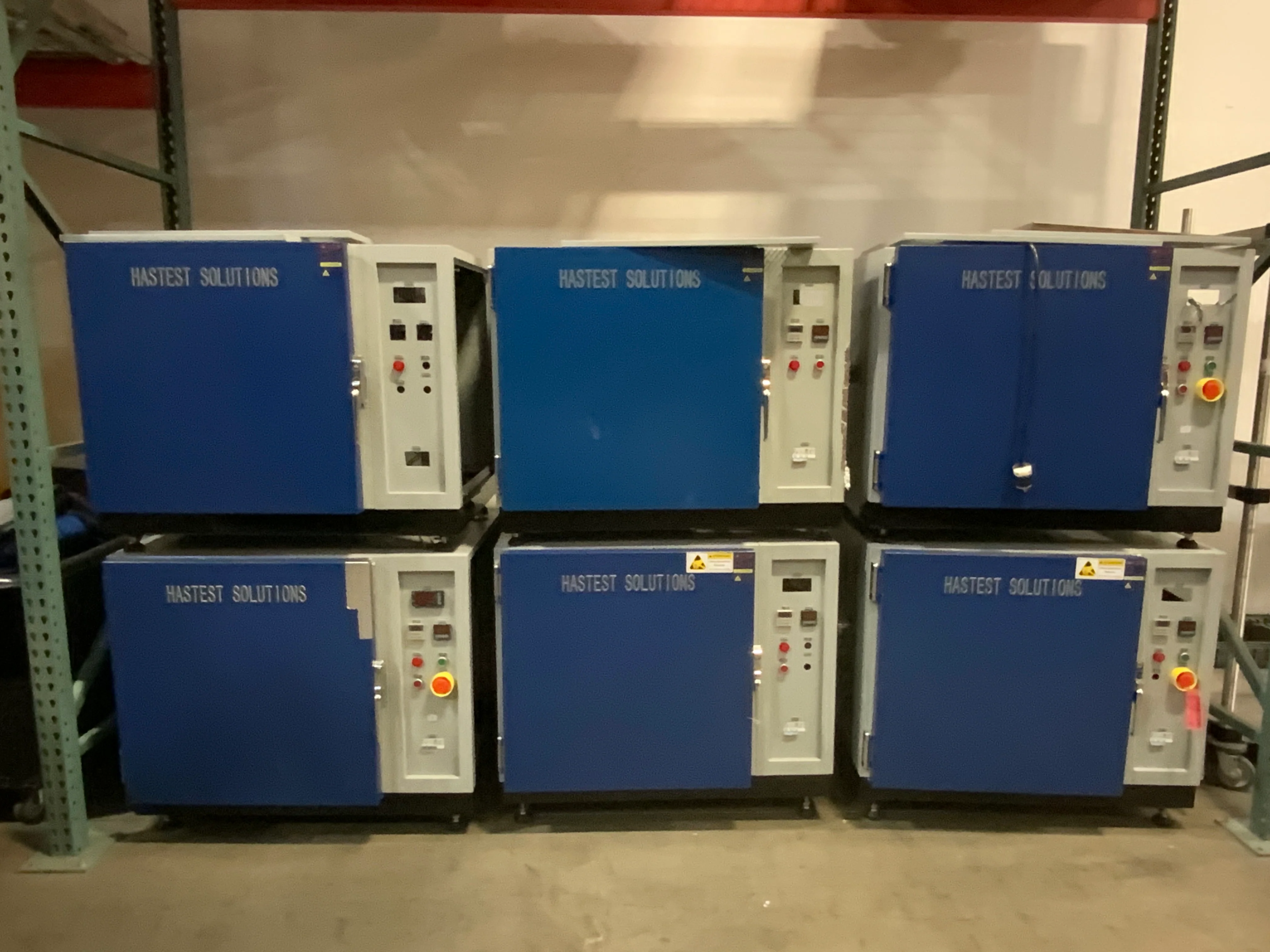 Hastest Solutions H-OT-130XTCD Environmental Test Chamber (Lot of 6) - AS IS