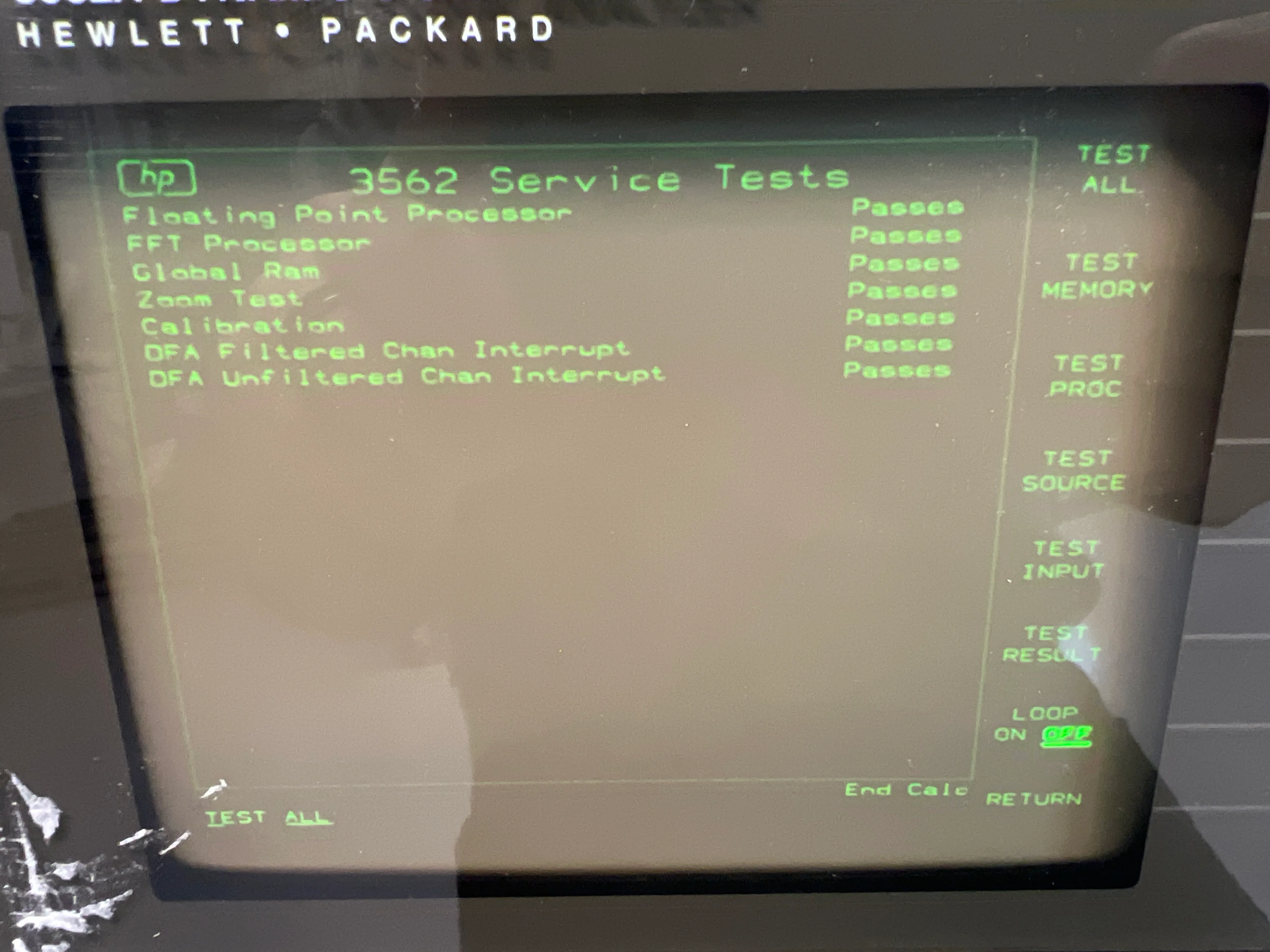 Hewlett Packard HP 3562A Dual-Channel Dynamic Signal Network / Analyzer - Image 8