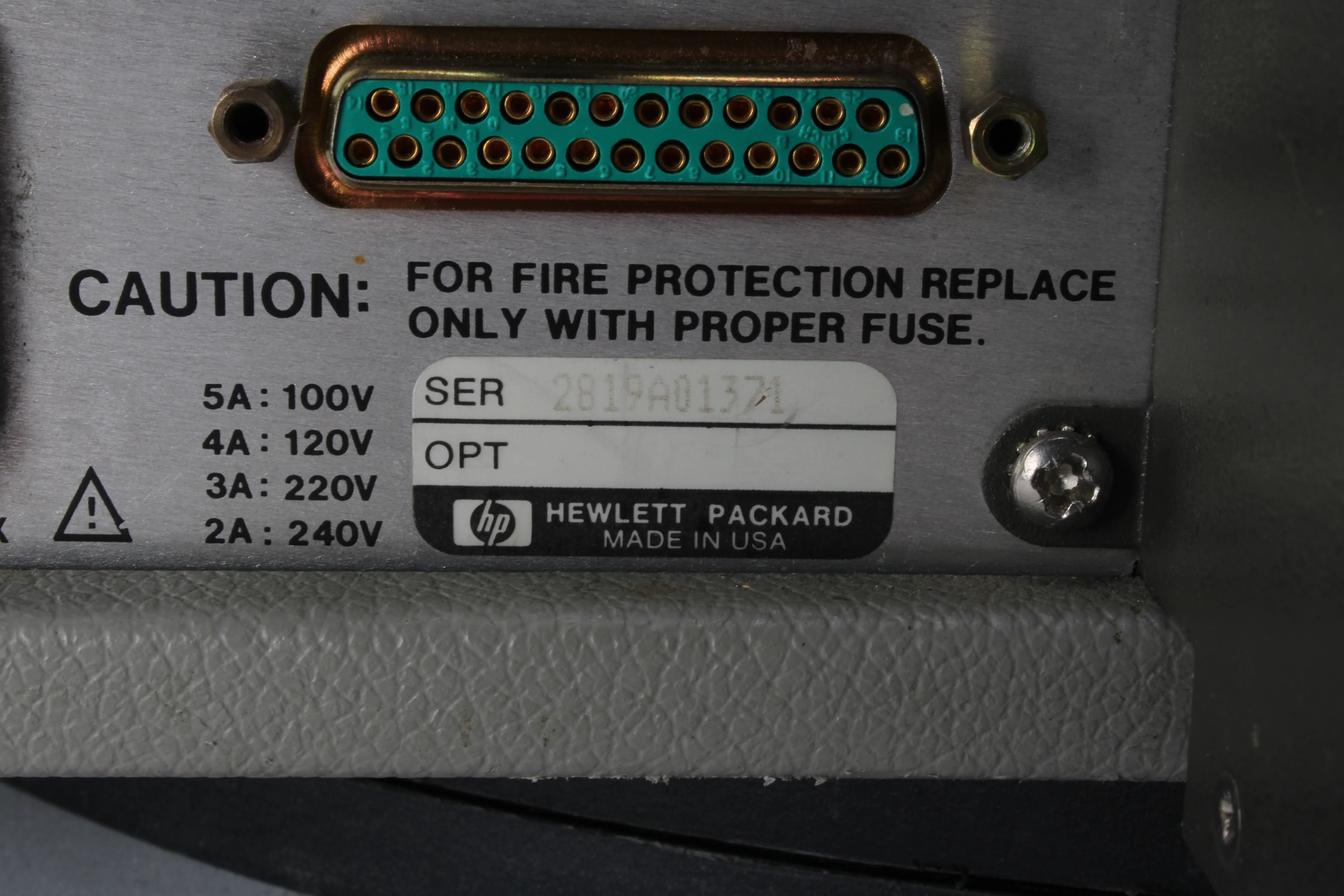 Hewlett Packard HP 8340B Synthesized Sweeper 10MHz-26.5GHz - No Options - AS IS - Image 6