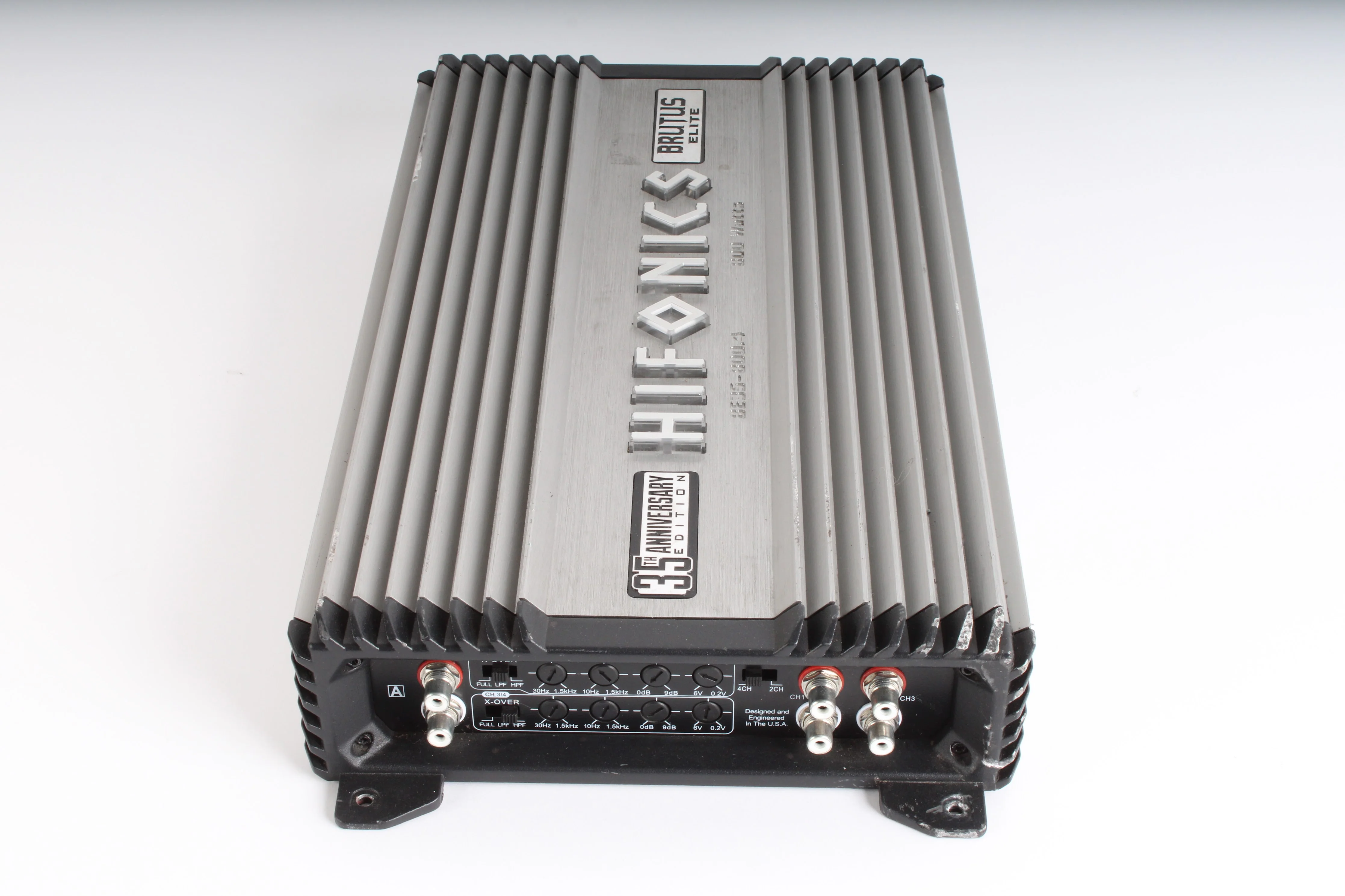 Hifonic BE35-800.4 Brutus Elite 35th Anniversary 800w 4CH Amplifier - AS IS - Image 4