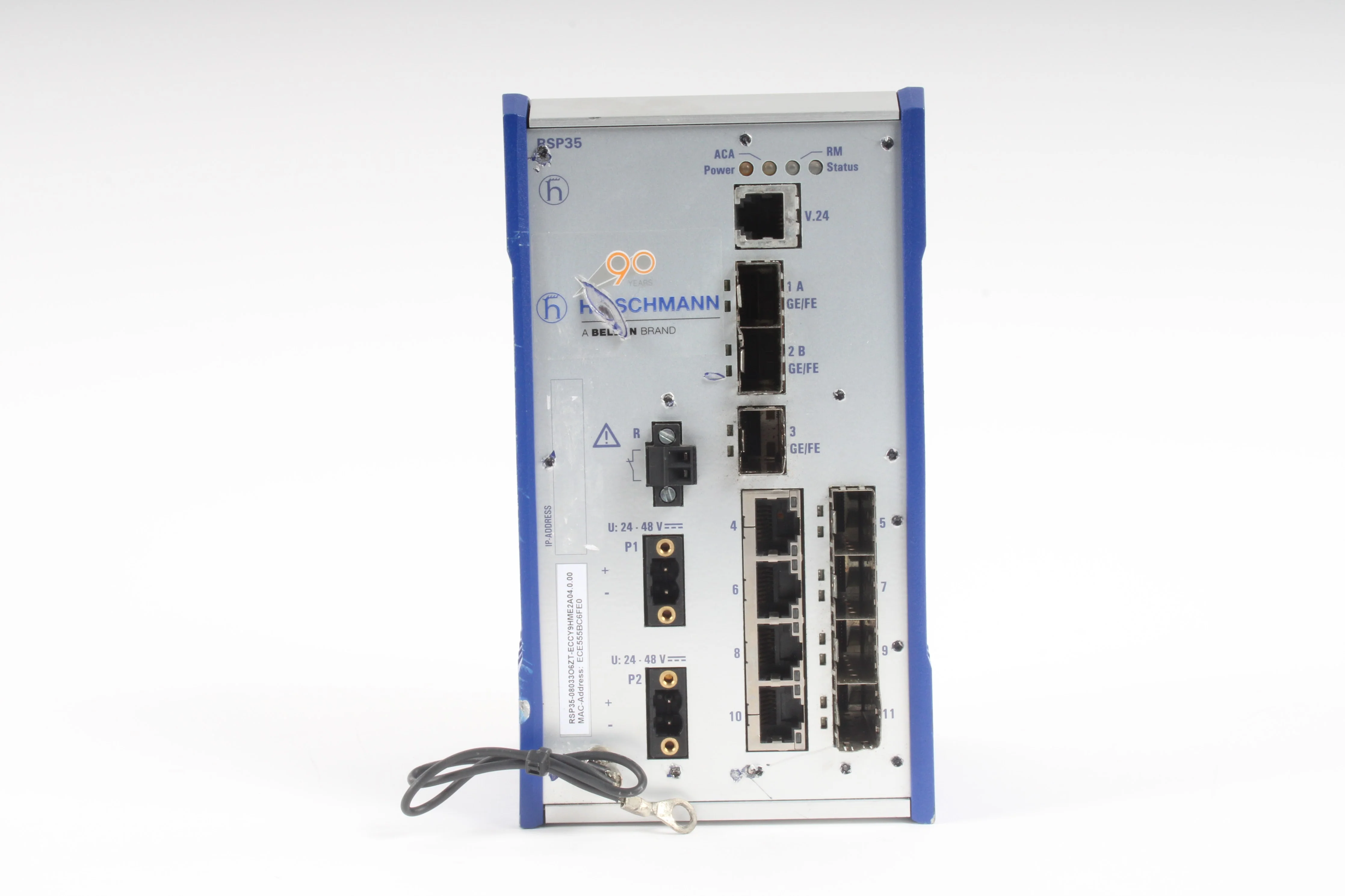 Hirschmann RSP35 Managed Industrial Power Rail Switch - Fair Condition - Image 2