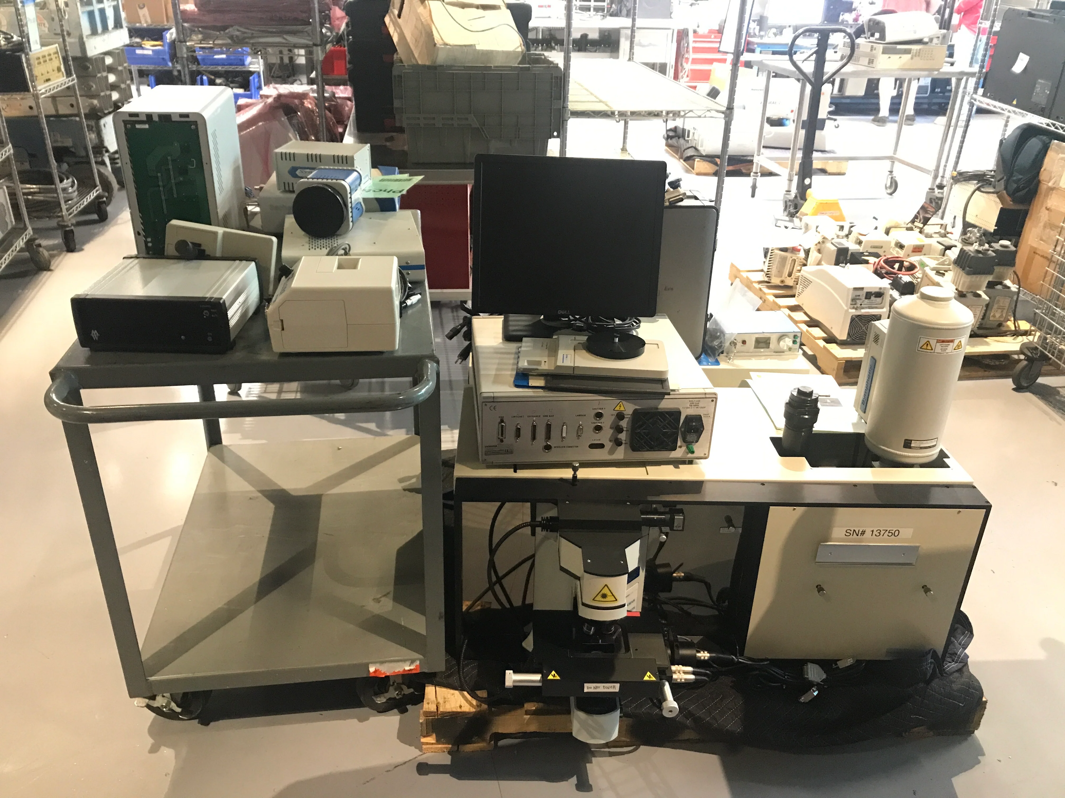 Horiba HR800 LabRam Raman Spectrometer W/ Dell Optiplex PC and 5.78.24 Software - Image 2