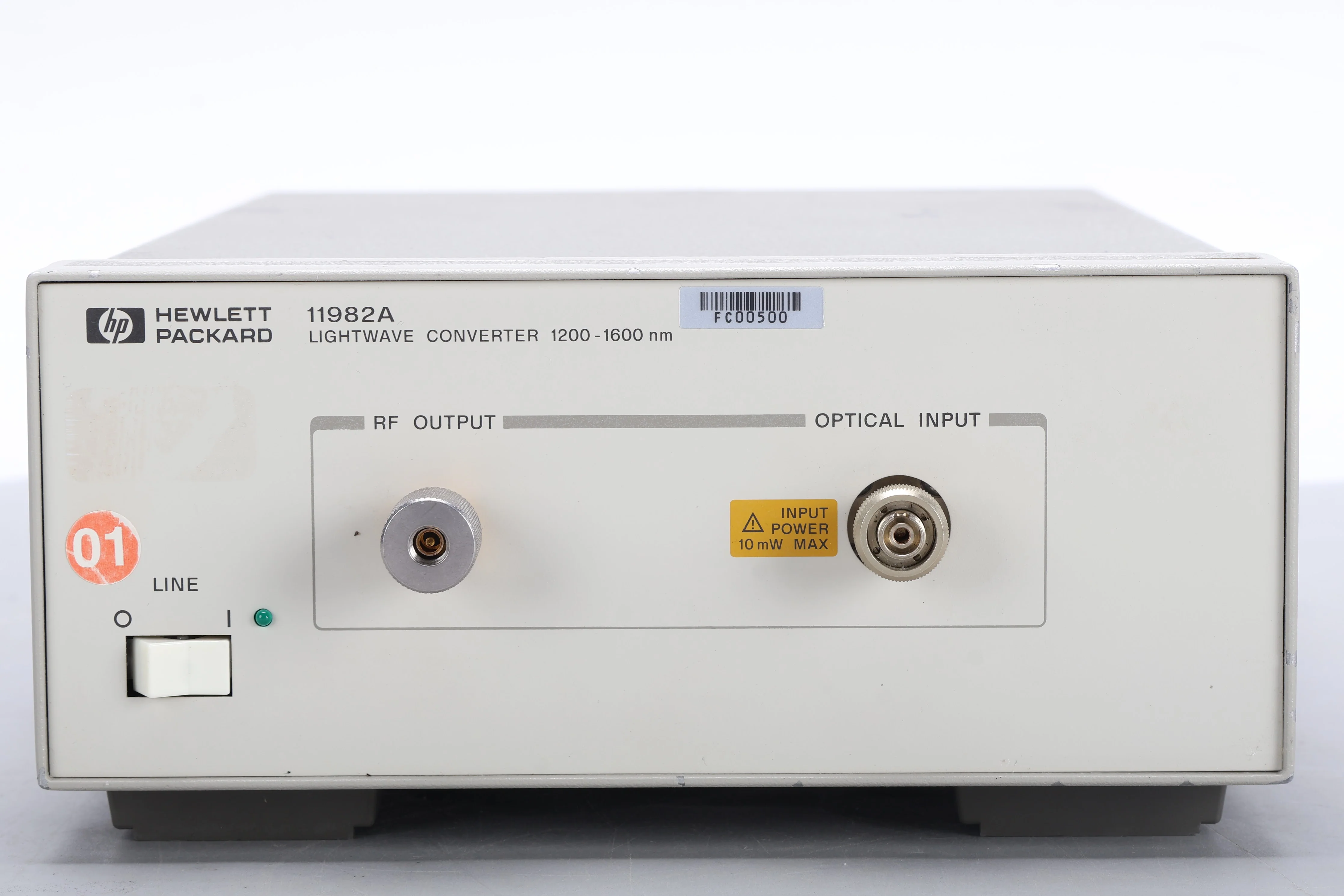 HP 11982A Lightwave Converter 1200-1600nm With Option 001 - Image 2