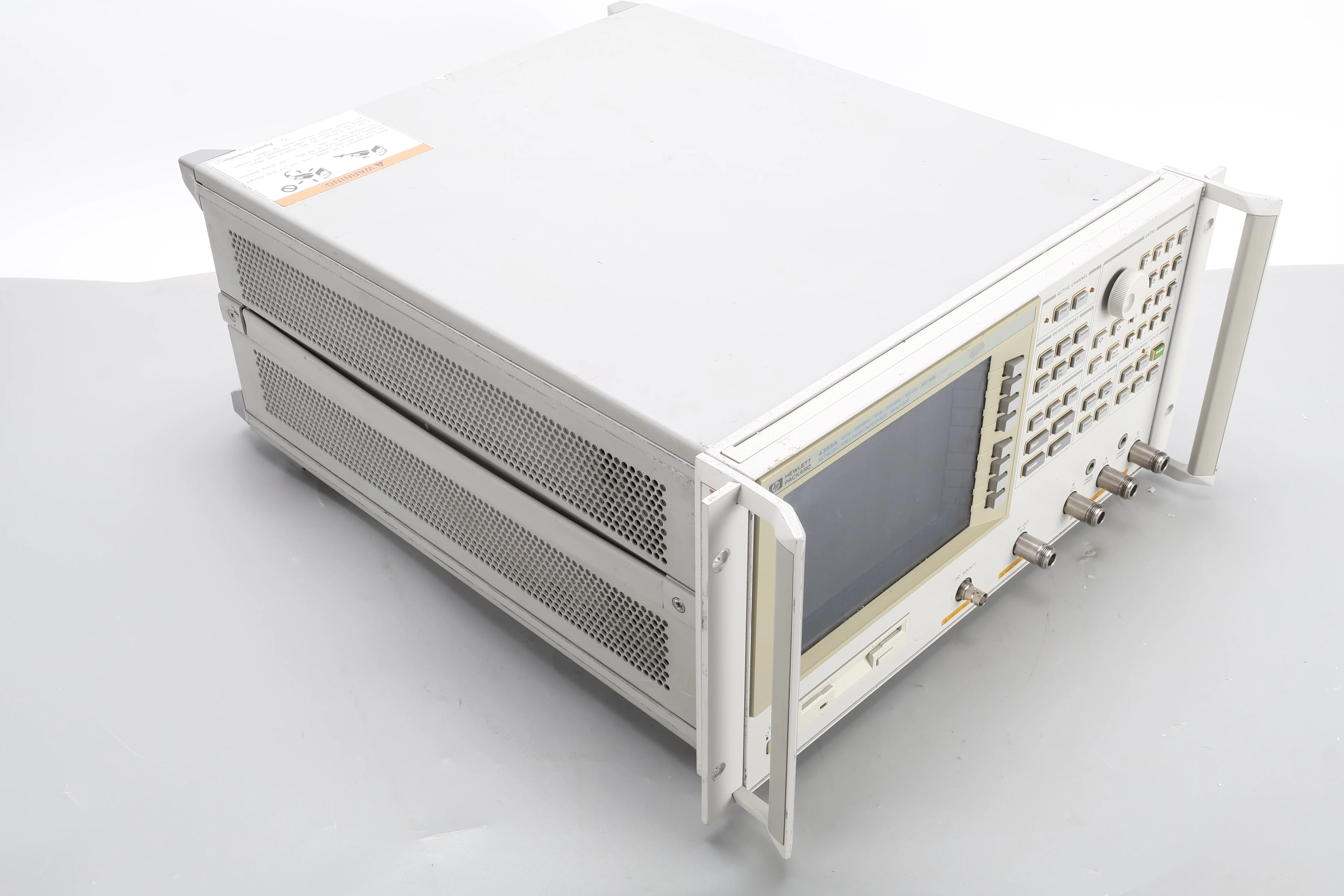 HP 4395A 10Hz - 500MHz Network/Spectrum/Impedance Analyzer W/ Opt 010, 001 AS IS - Image 3