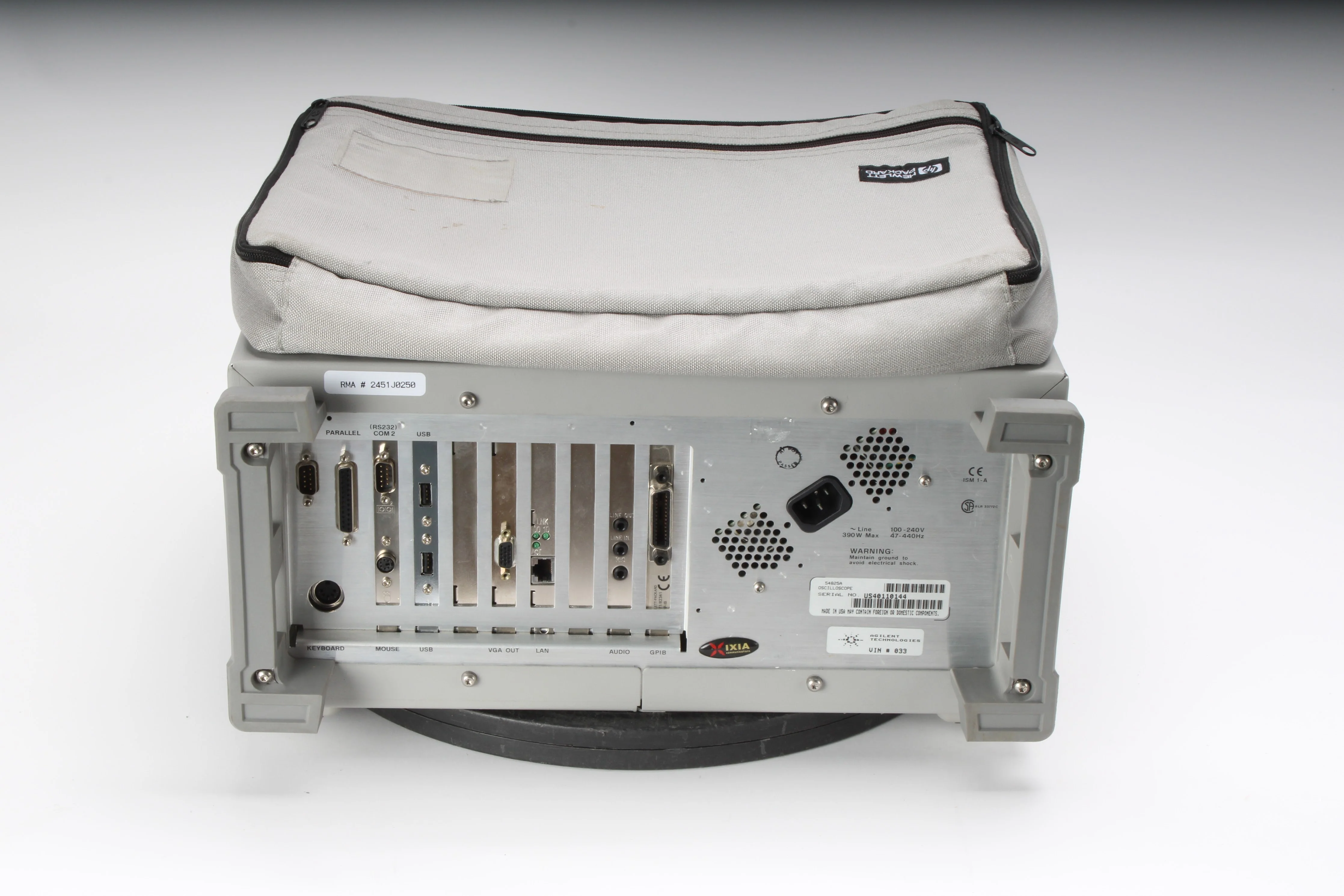HP 54825A Infiniium Oscilloscope 4 Channels 500 MHz 2 GSa/S With Accessory Bag - Image 7