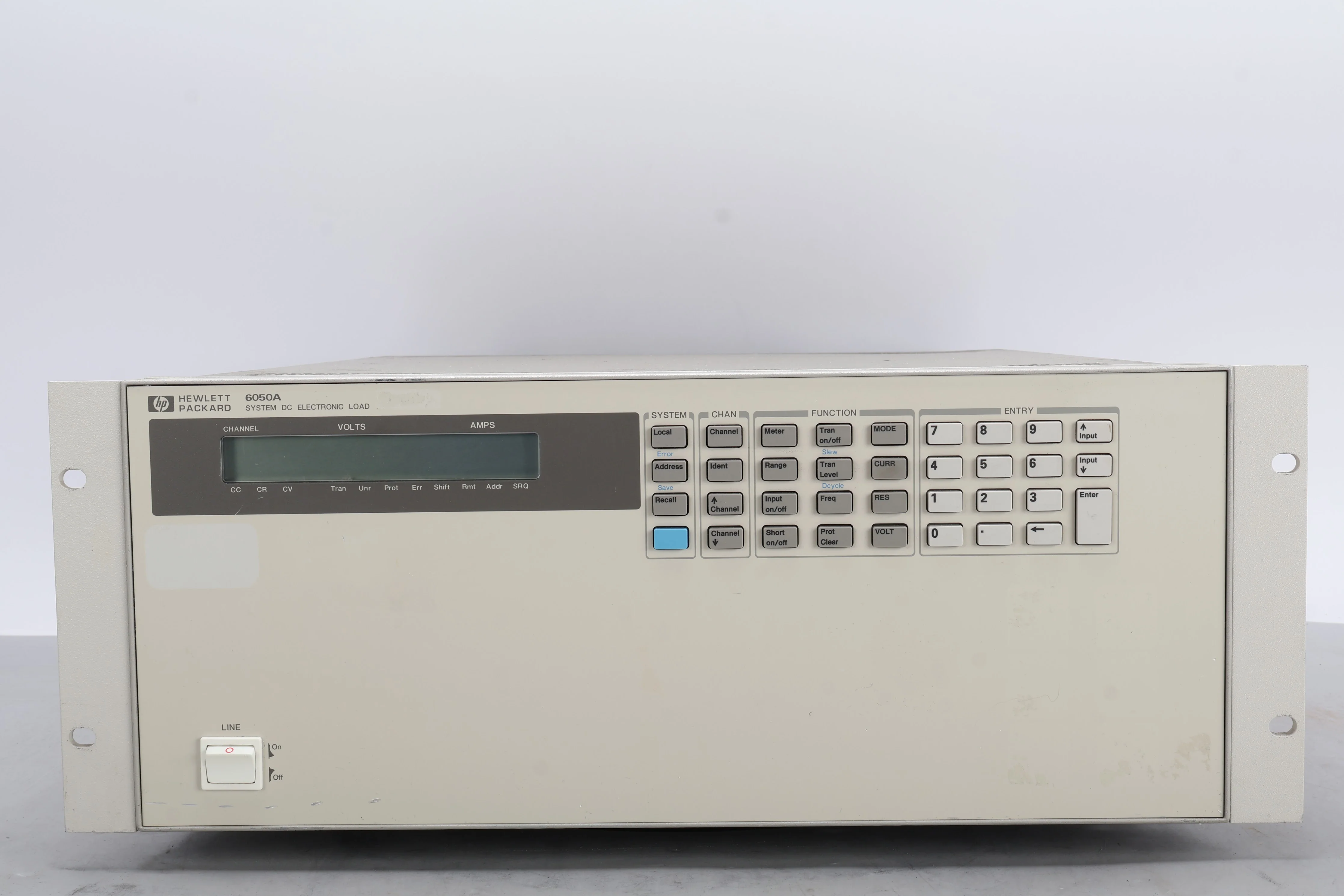 HP 6050A 1800 Watt DC Electronic Load Mainframe, 2x 60501B, 1x 60503B, 1x 60502B - Image 2