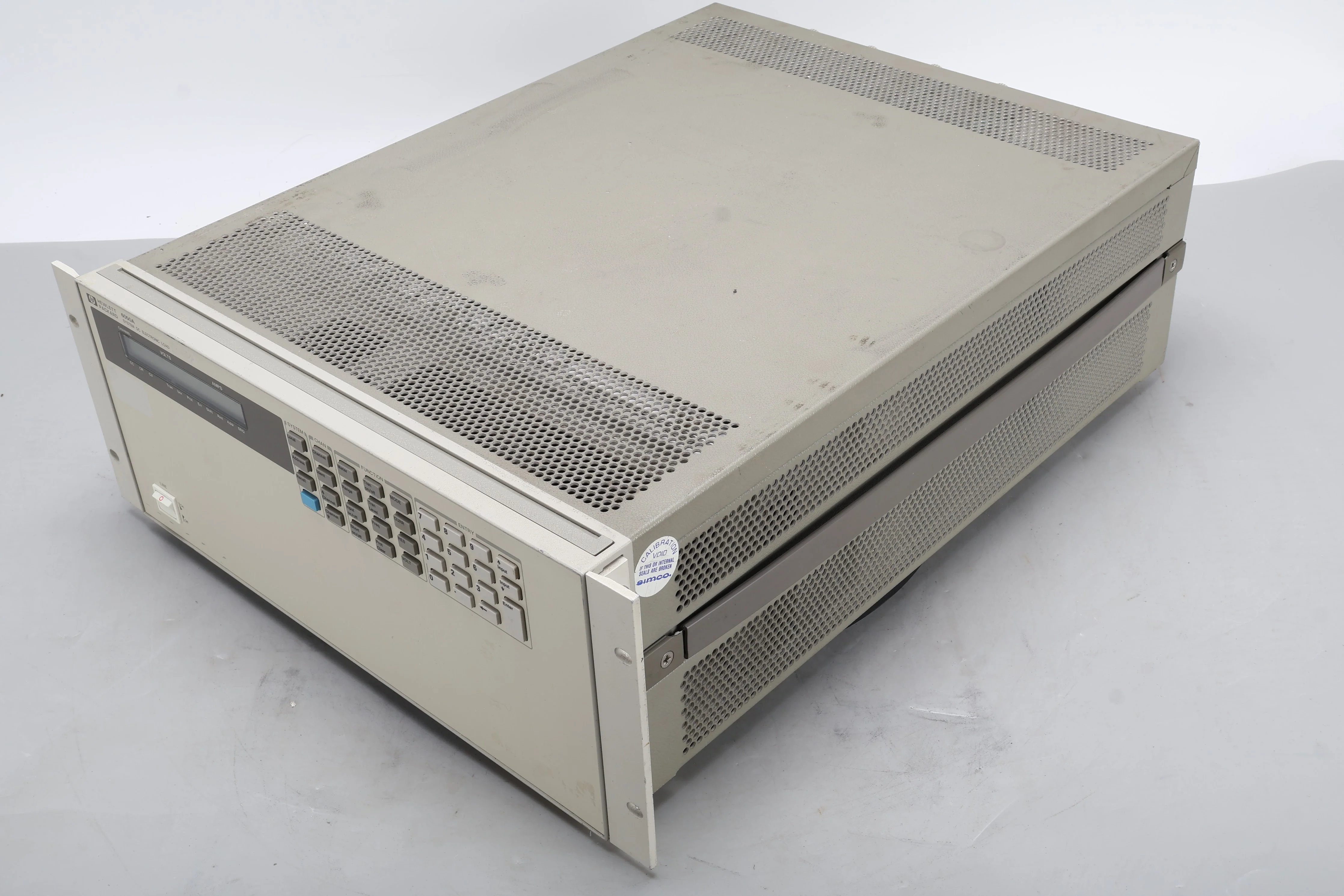 HP 6050A 1800 Watt DC Electronic Load Mainframe, 2x 60501B, 1x 60503B, 1x 60502B - Image 3