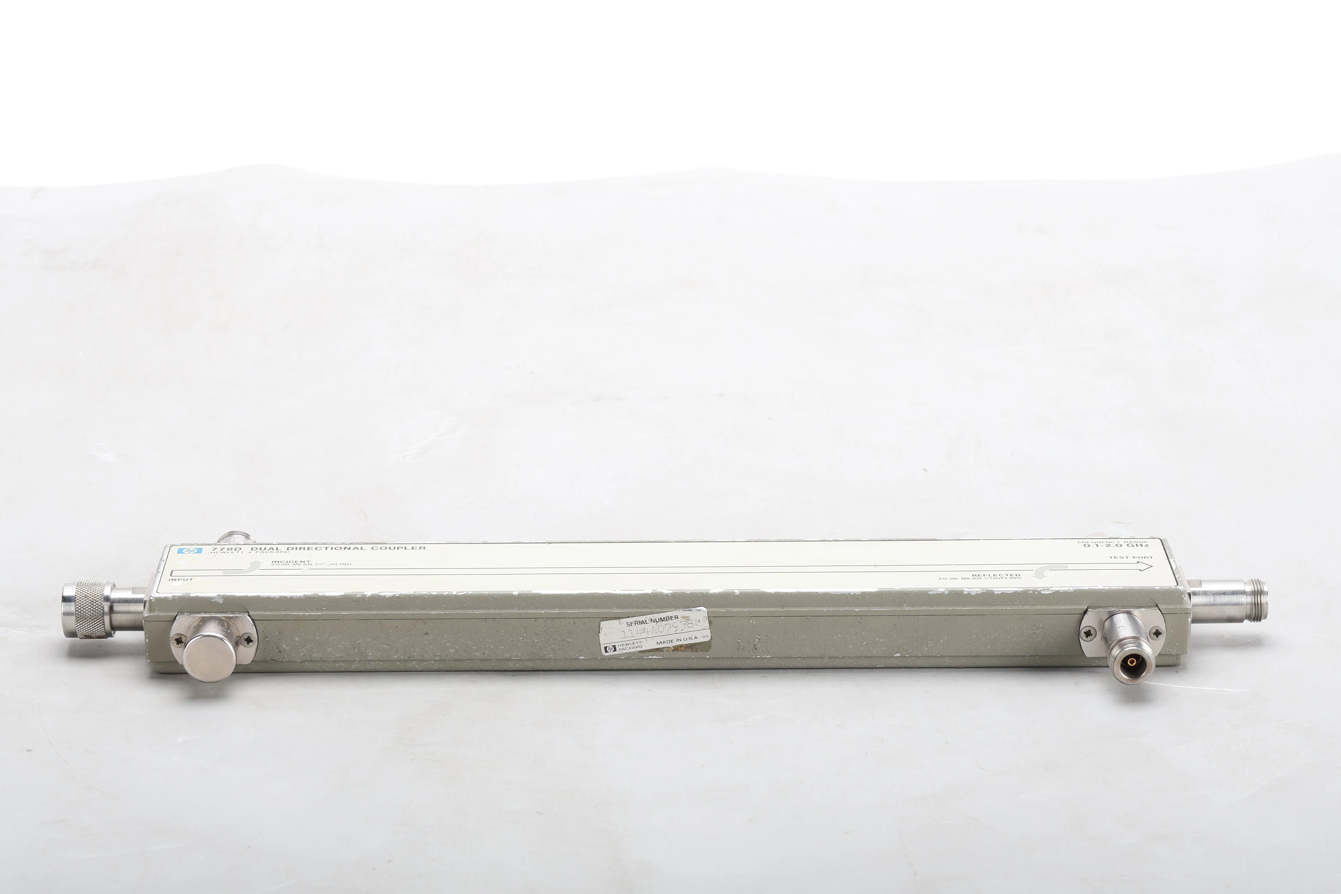 HP 778D Coaxial Dual-Directional Coupler, 100 MHz to 2 GHz - Image 2