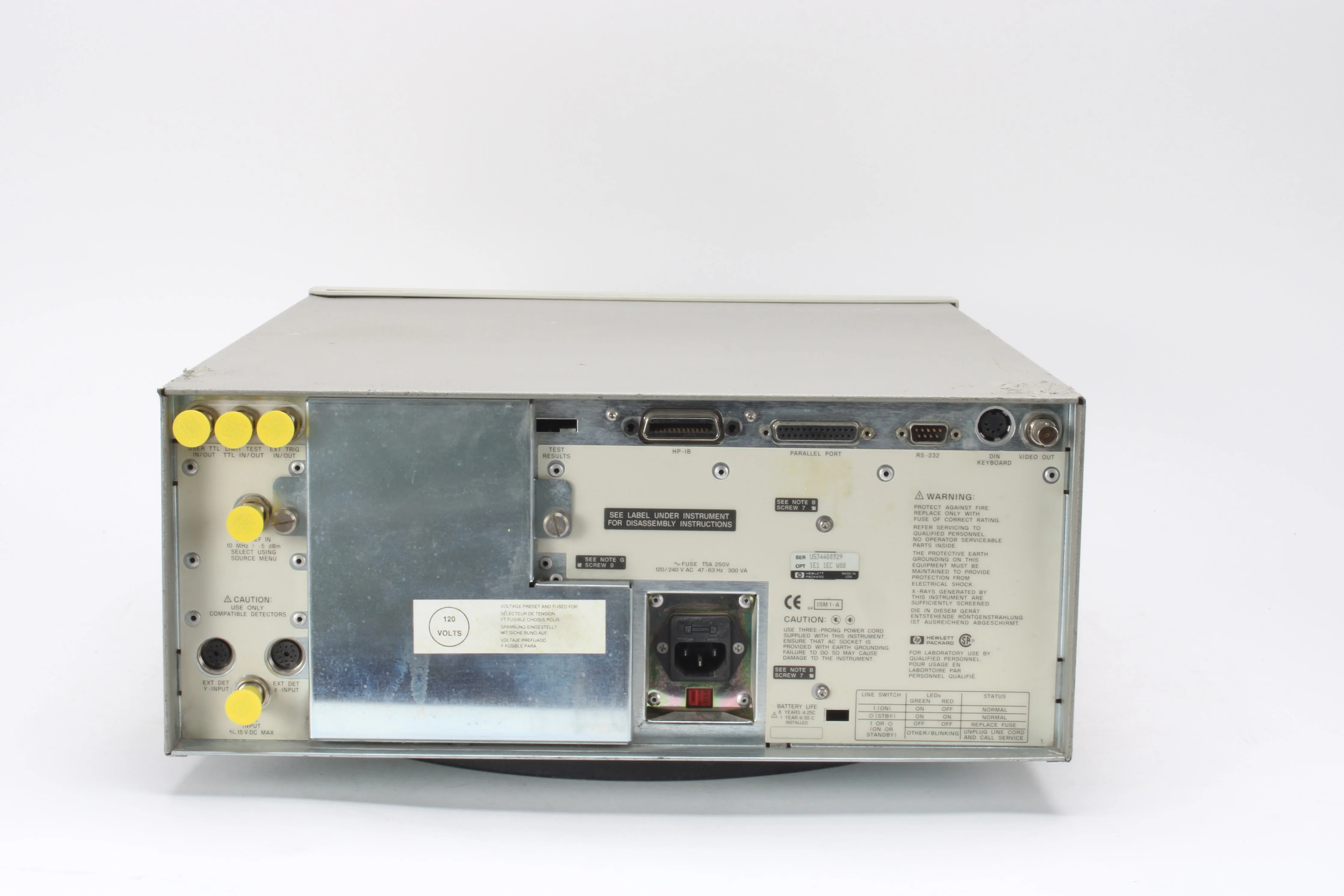 HP 8711B RF Scalar Network Analyzer 300kHz to 1.3GHz With 1E1 & 1EC Options - Image 5