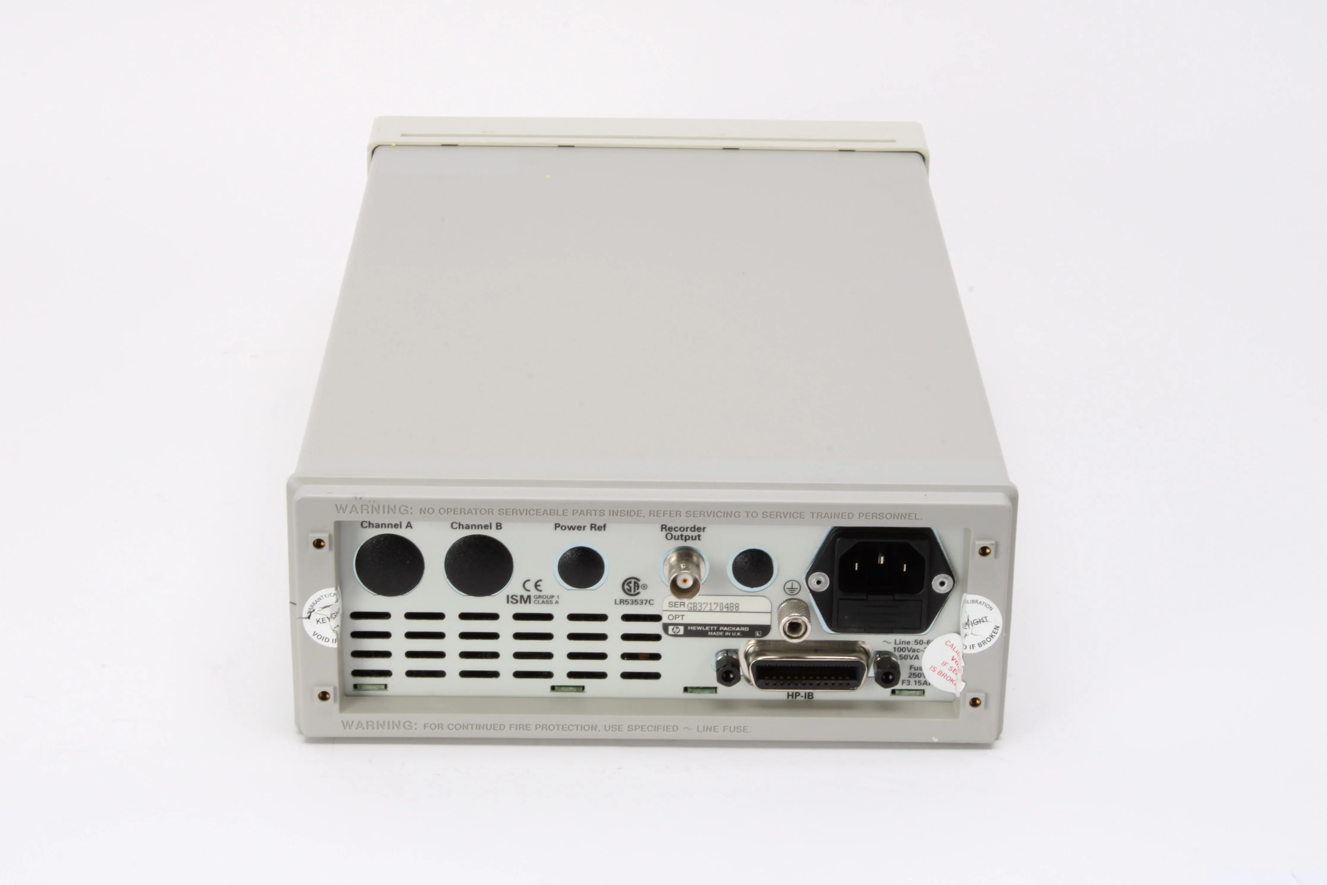HP EPM-442A Programmable Dual Channel Power Meter - Fair Condition - Image 3