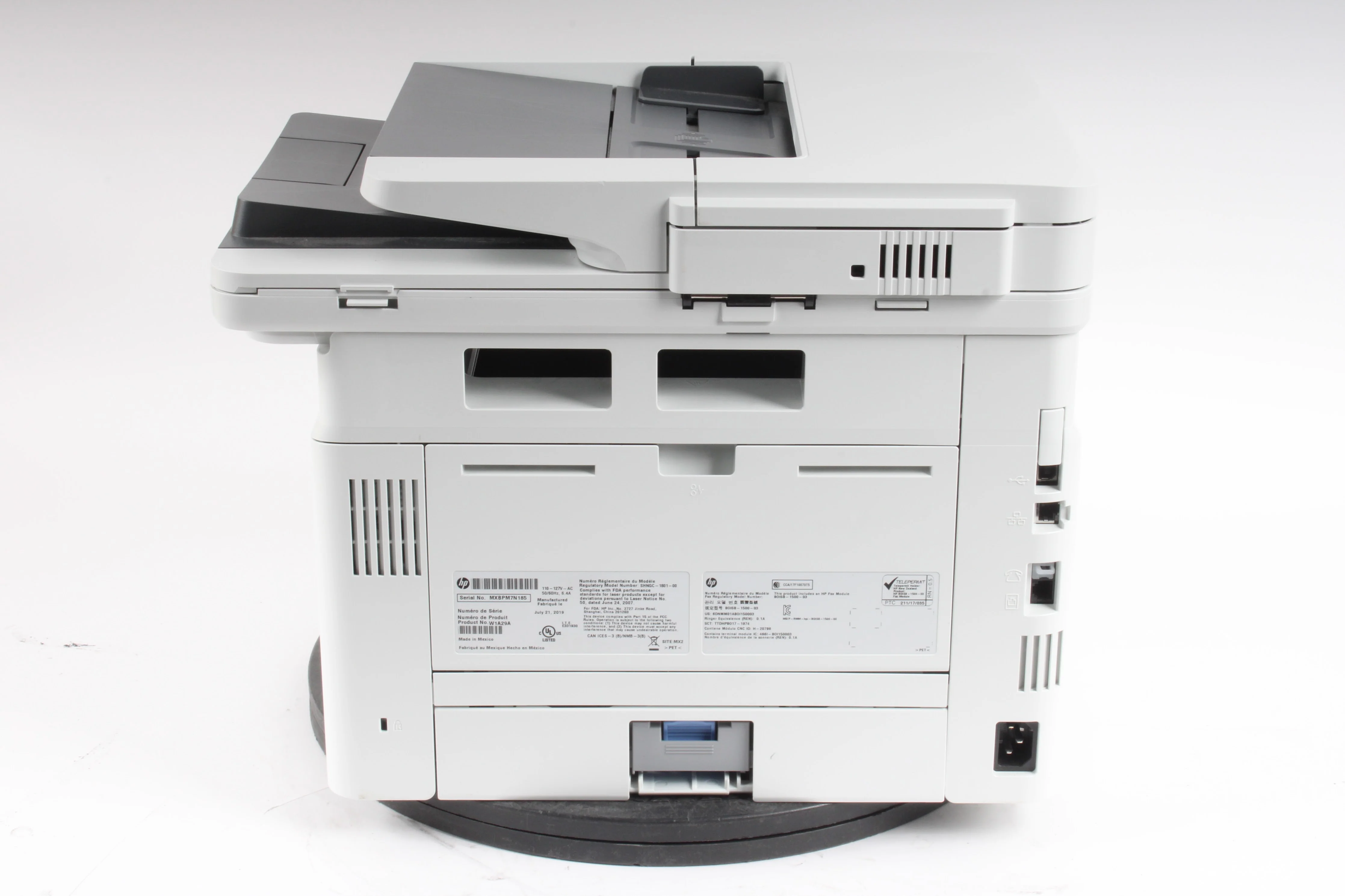 HP MFP M428fdn LaserJet Pro All-In-One Printer - 5247 Total Page Count - Image 3